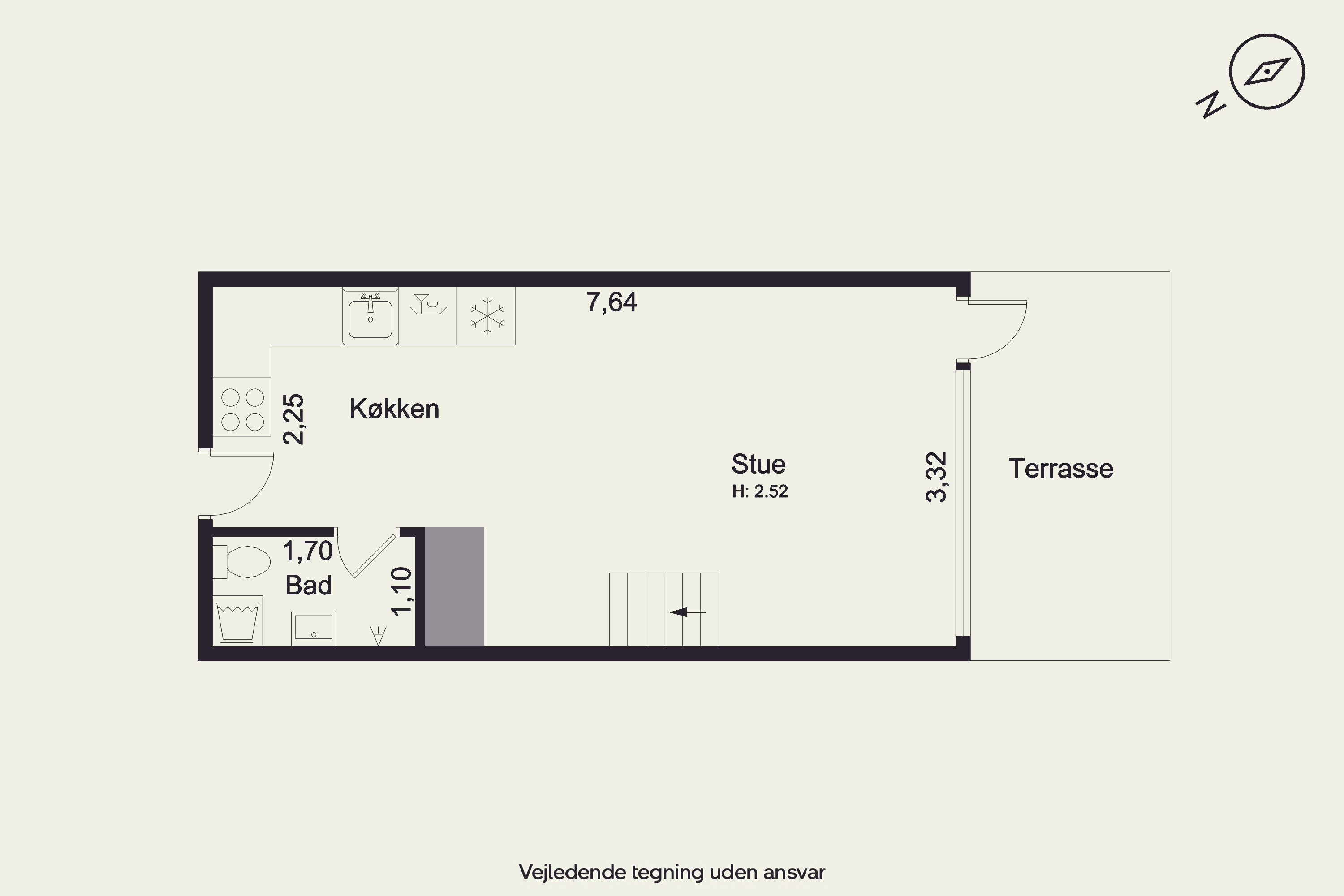 Plantegninger billede af Louisevænget 14, st. 20., Næsby, 5270 Odense N