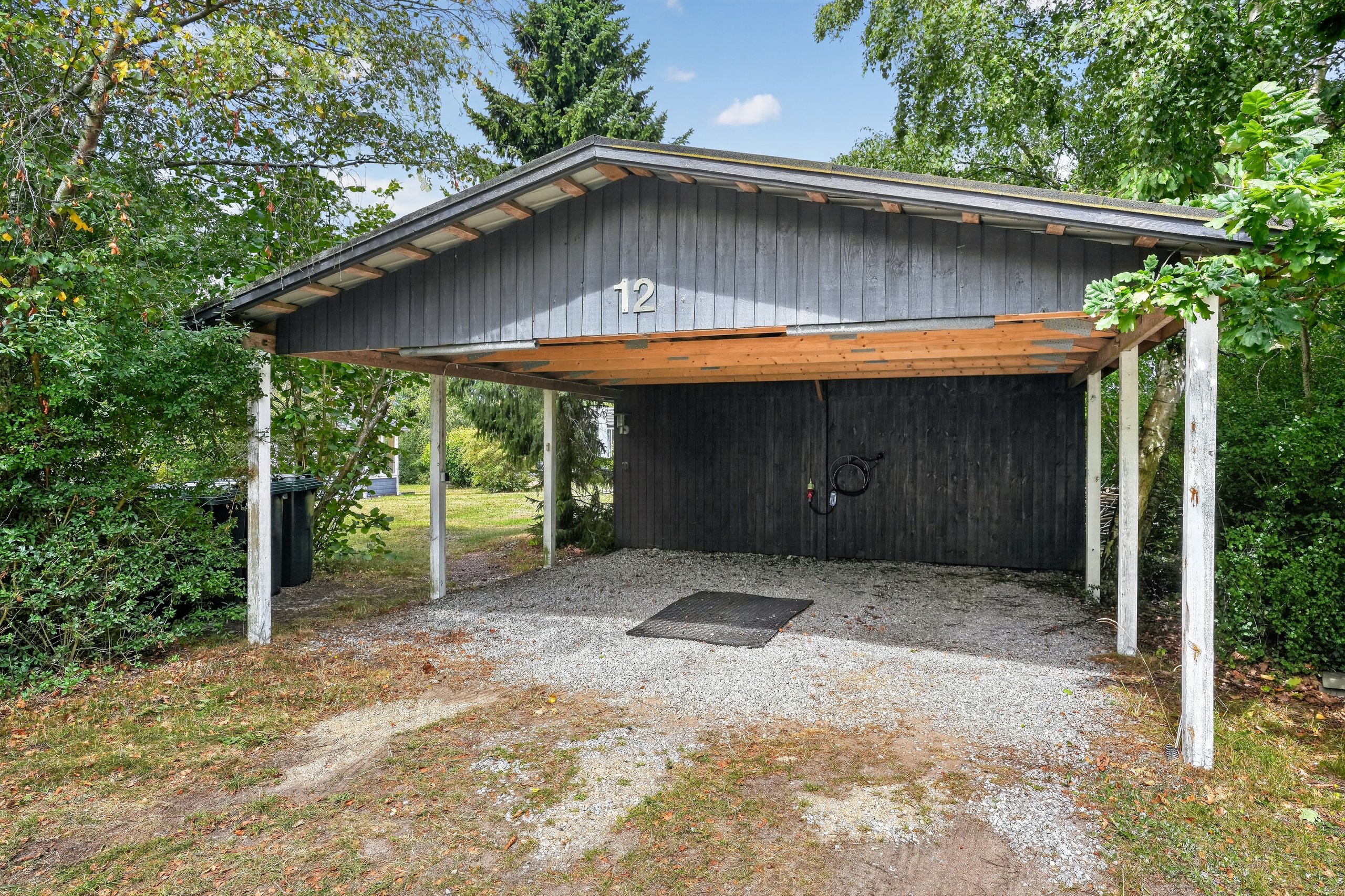 Fremhævet carport billede i fuldskærmstilstand. Billede af Drosselholmvej 12, Nygård, 4500 Nykøbing Sj