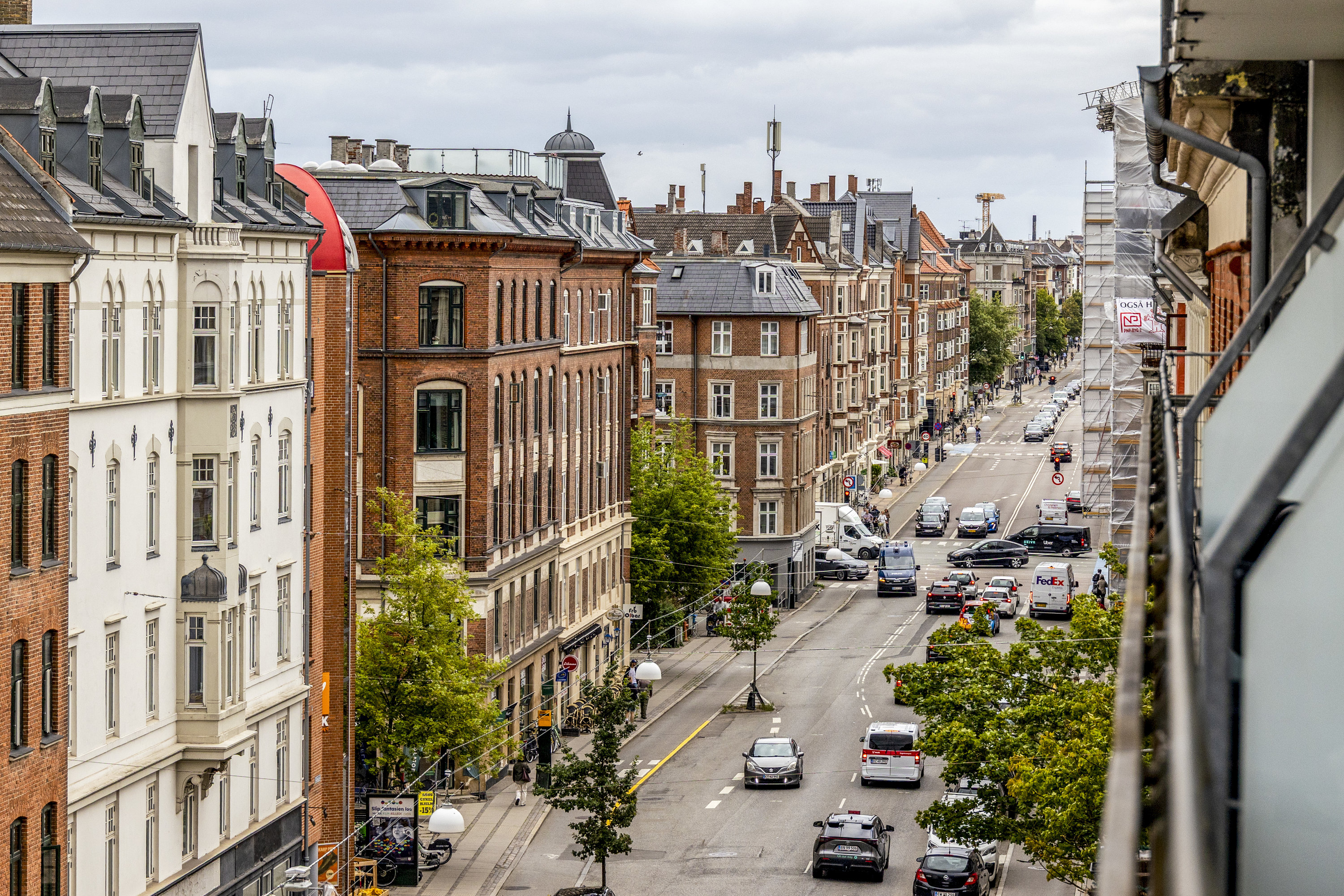 Fremhævet  billede i fuldskærmstilstand. Billede af Falkoner Alle 90, 5. 5., 2000 Frederiksberg