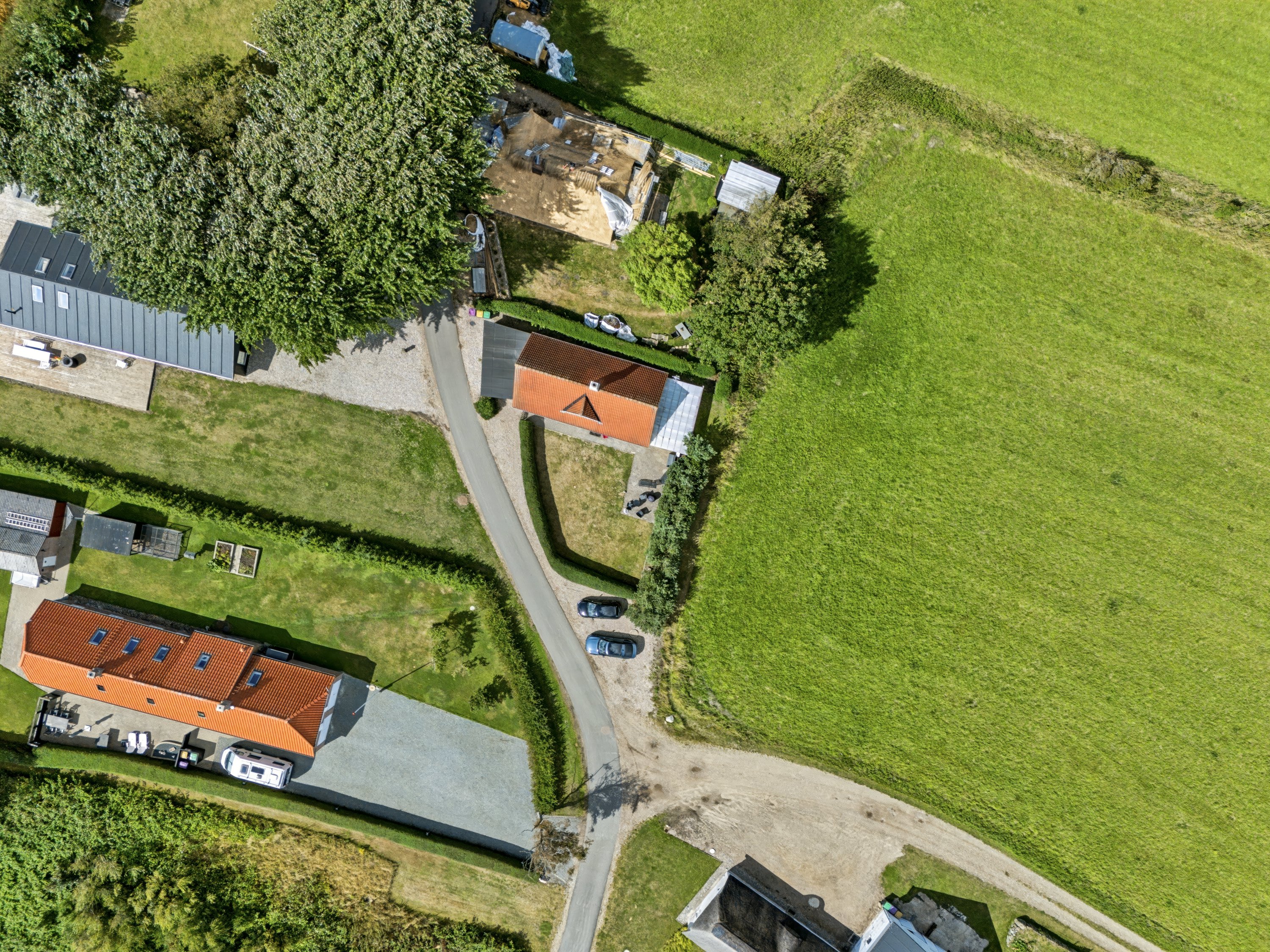 Fremhævet luftfoto billede i fuldskærmstilstand. Billede af Vesterende 34, Ballum, 6261 Bredebro