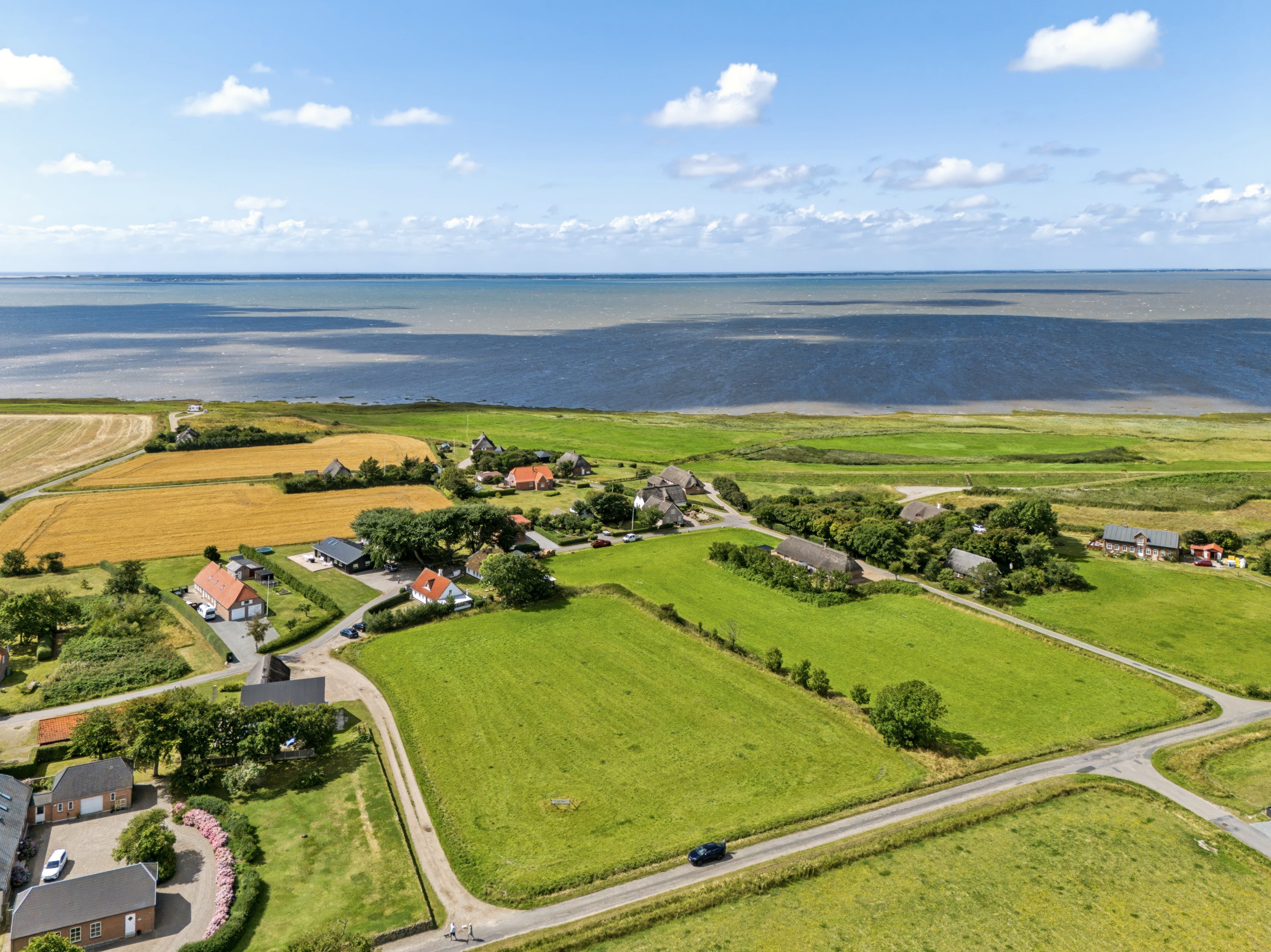 Fremhævet luftfoto billede i fuldskærmstilstand. Billede af Vesterende 34, Ballum, 6261 Bredebro