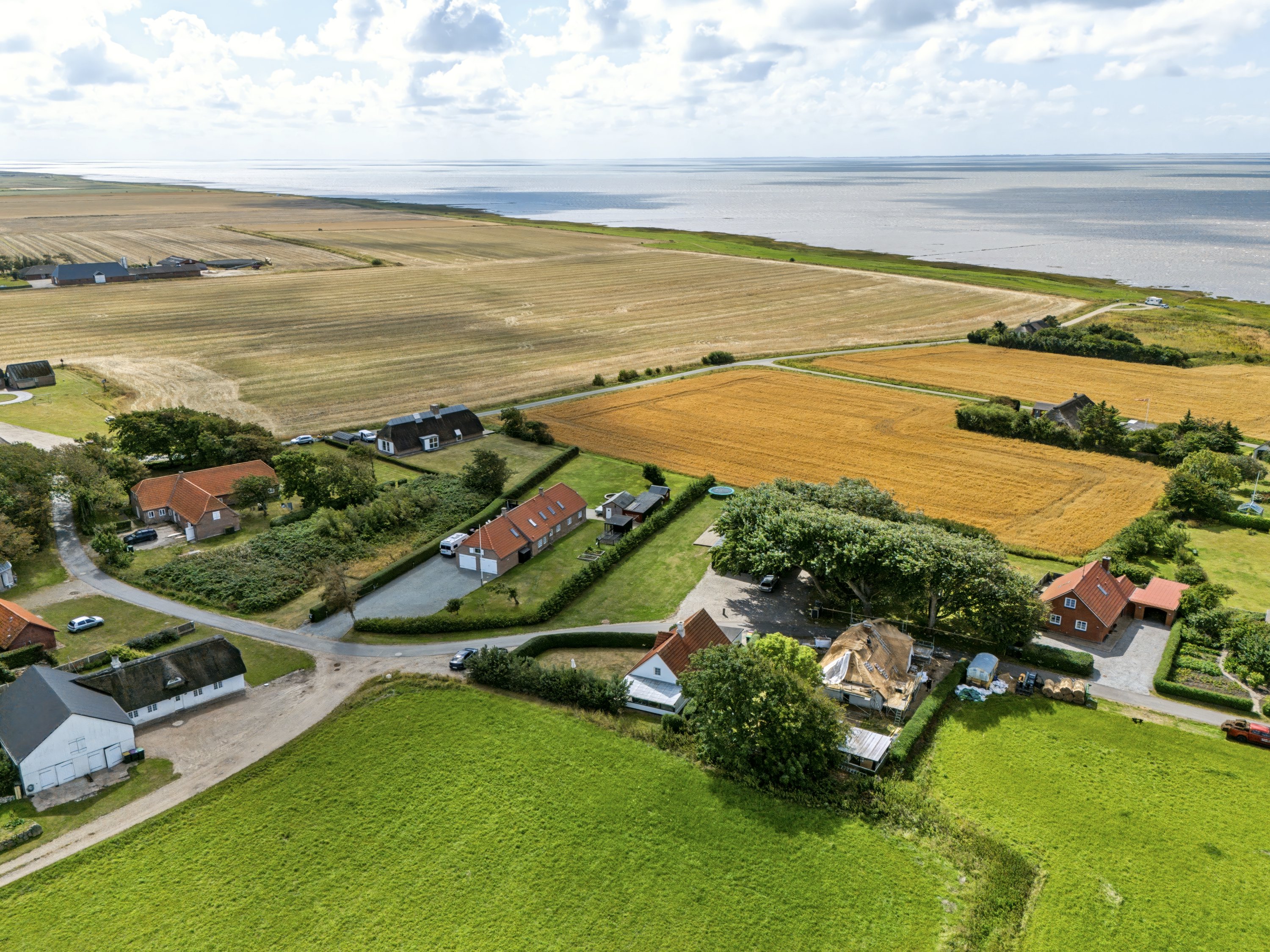 Fremhævet luftfoto billede i fuldskærmstilstand. Billede af Vesterende 34, Ballum, 6261 Bredebro