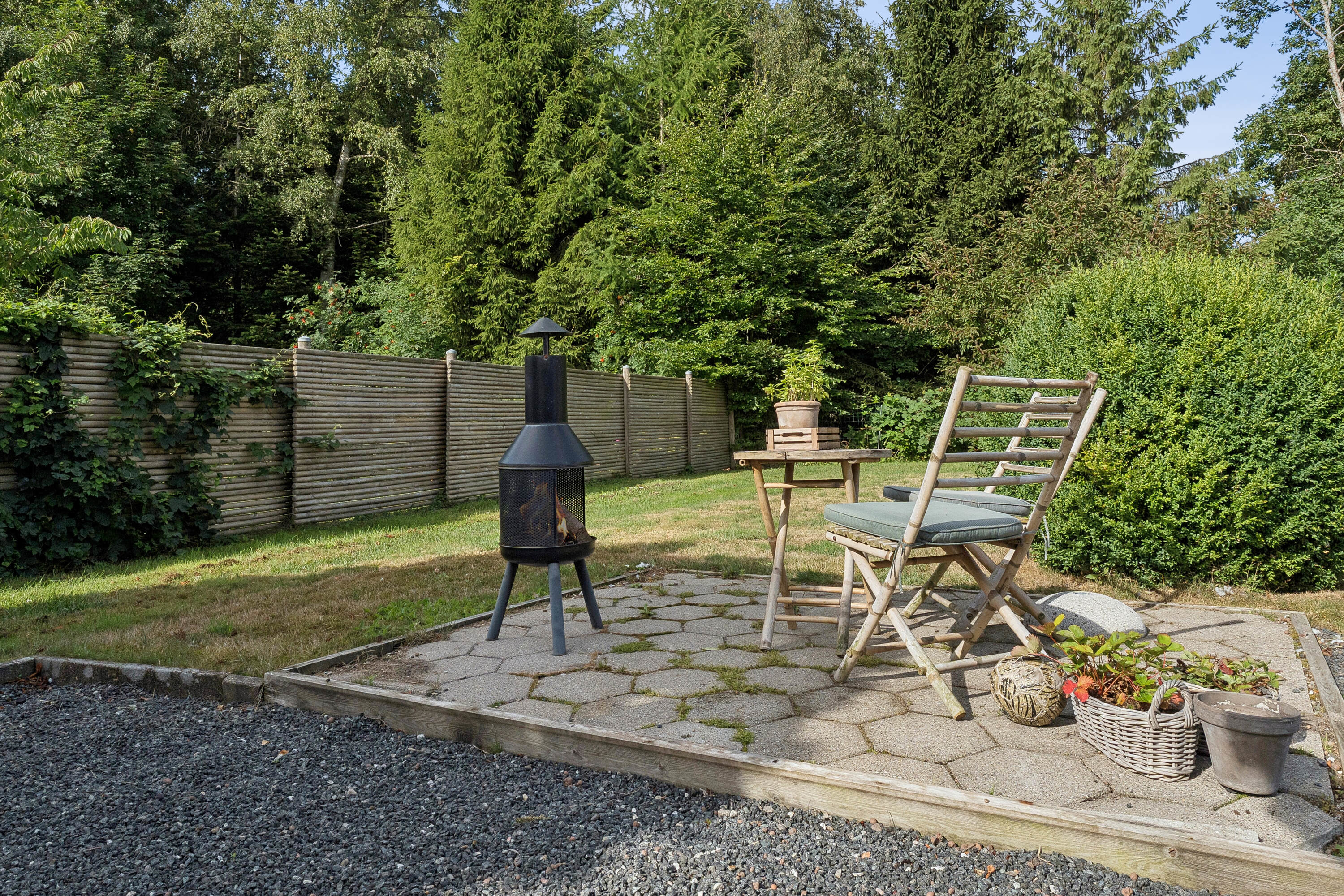 Fremhævet terrasse billede i fuldskærmstilstand. Billede af Humlebivej 26, 9000 Aalborg