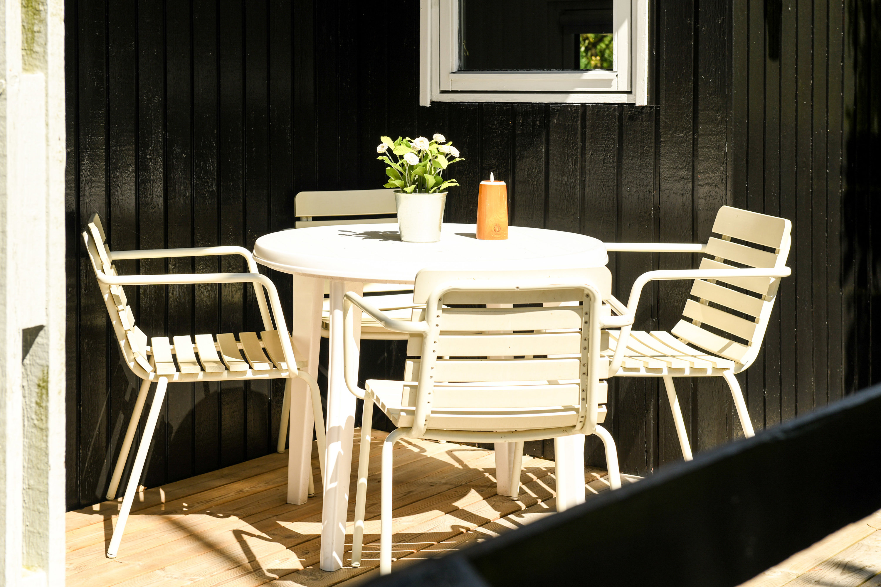 Fremhævet terrasse billede i fuldskærmstilstand. Billede af Gøgevej 26, Rindby Strand, 6720 Fanø