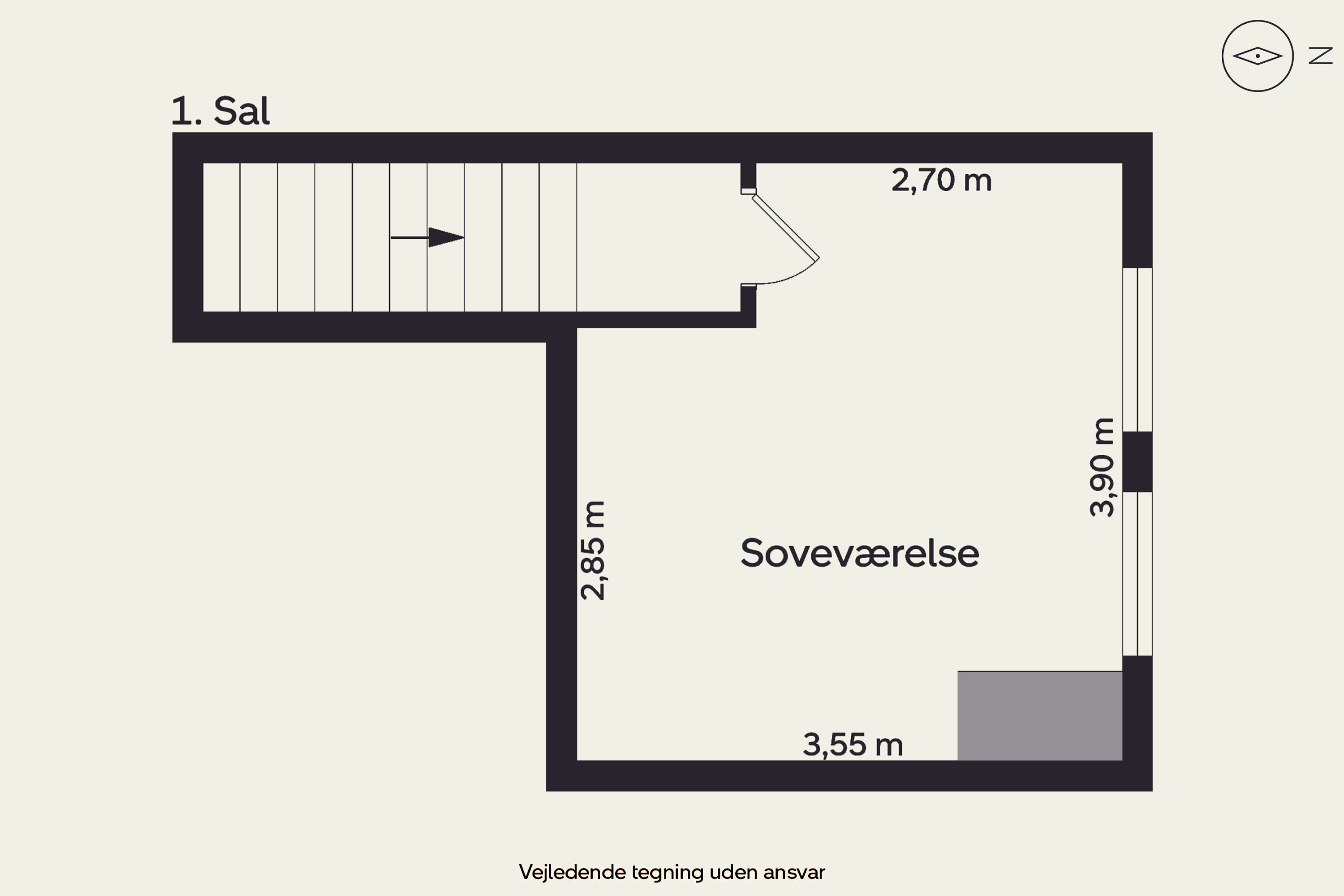 Plantegninger billede af Fyrvej 26, st. 23., 6857 Blåvand