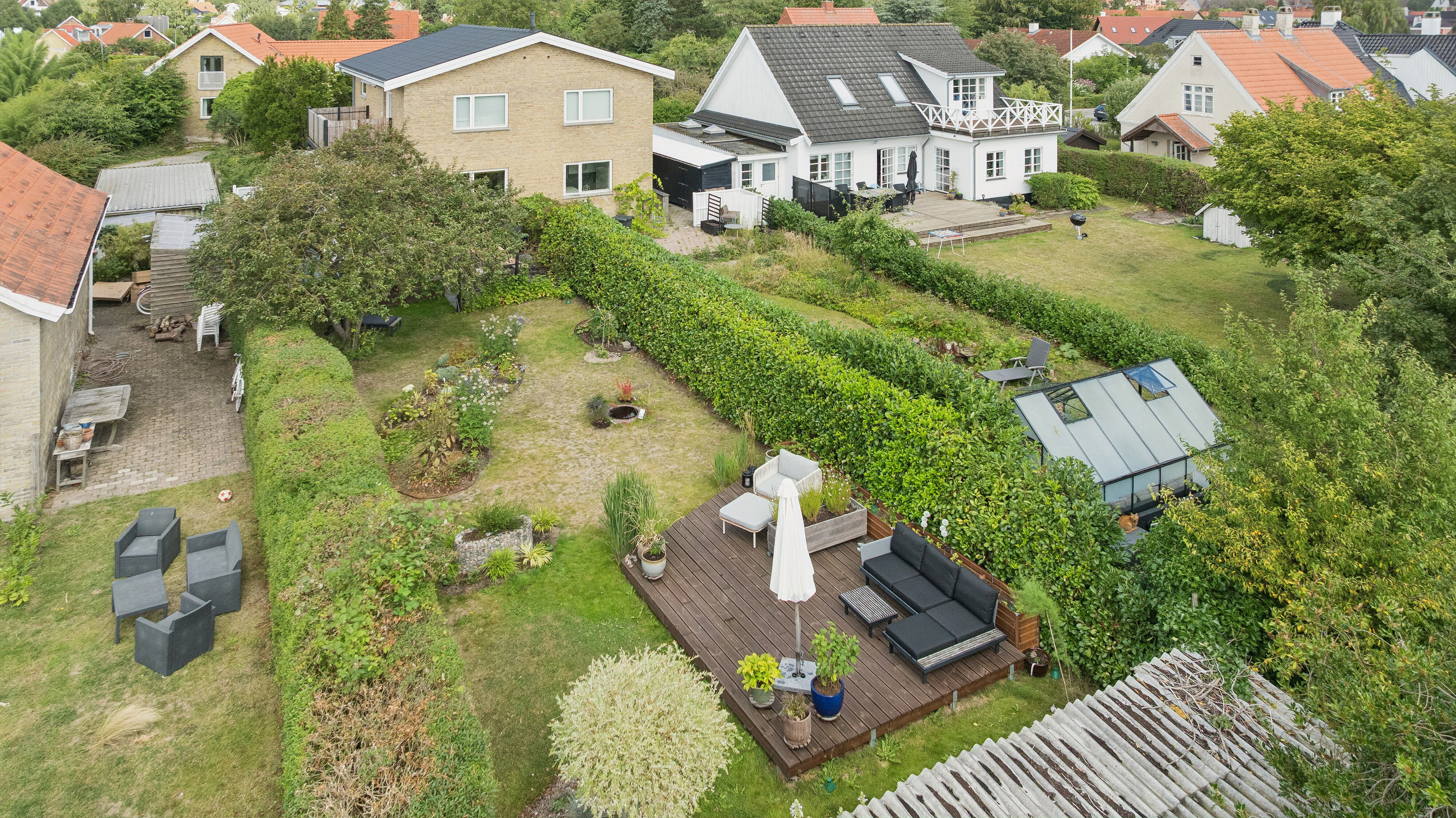 Fremhævet luftfoto billede i fuldskærmstilstand. Billede af Gadestævnet 19, st., 2650 Hvidovre