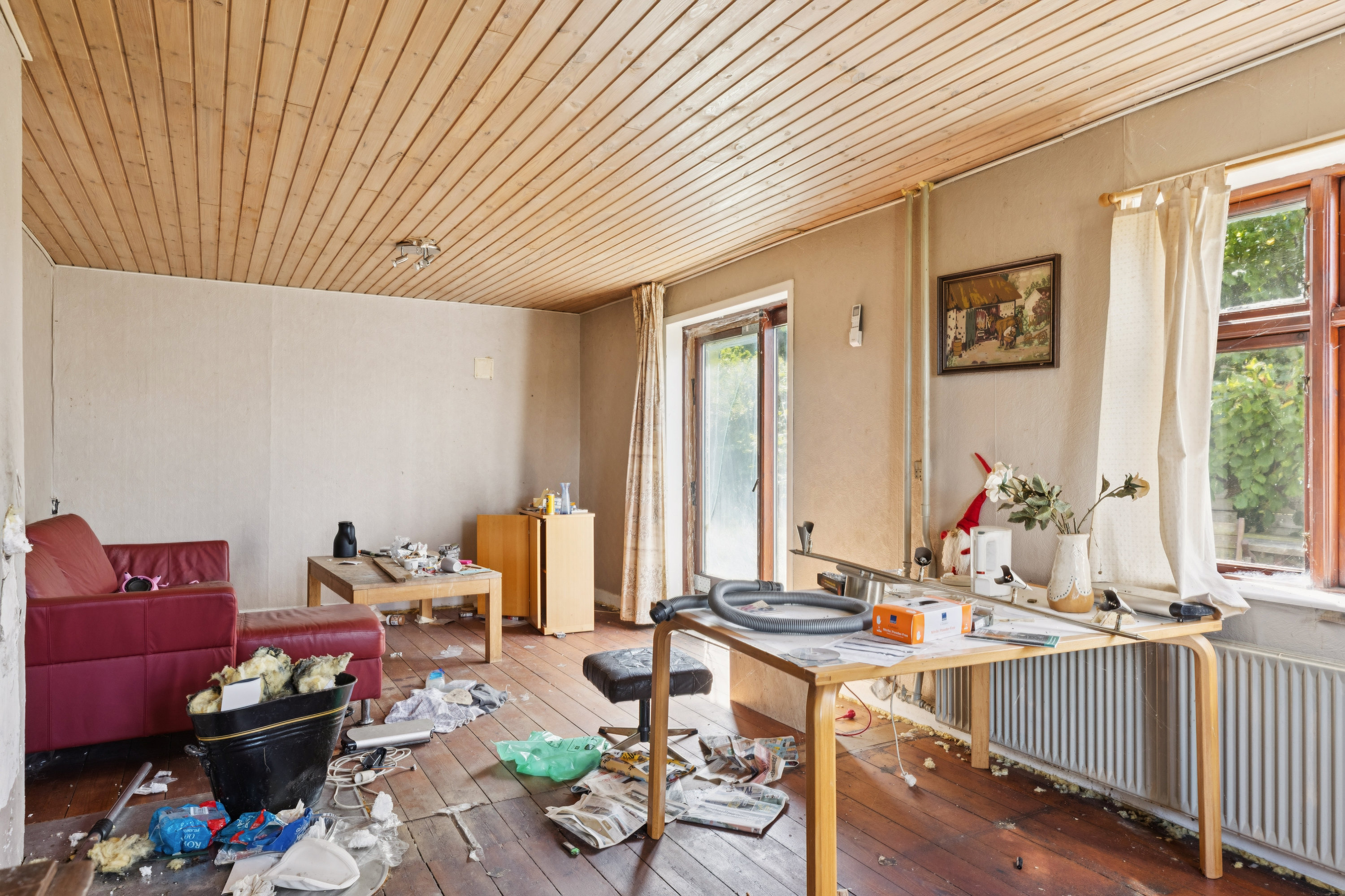 Fremhævet stue billede i fuldskærmstilstand. Billede af Jedsted Bjerge Vej 61, Jedsted Mark, 6771 Gredstedbro