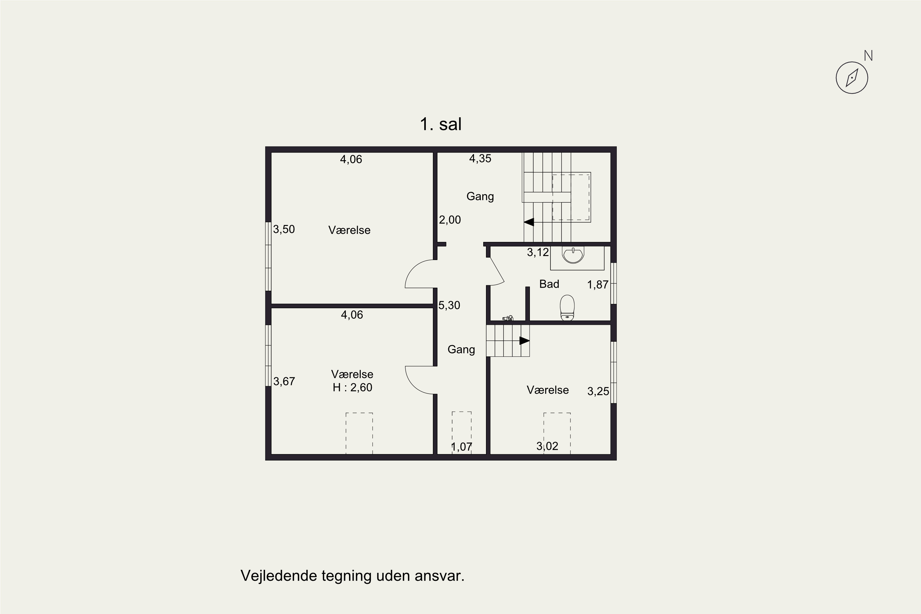 Plantegninger billede af 6.Julivej 38, 7000 Fredericia