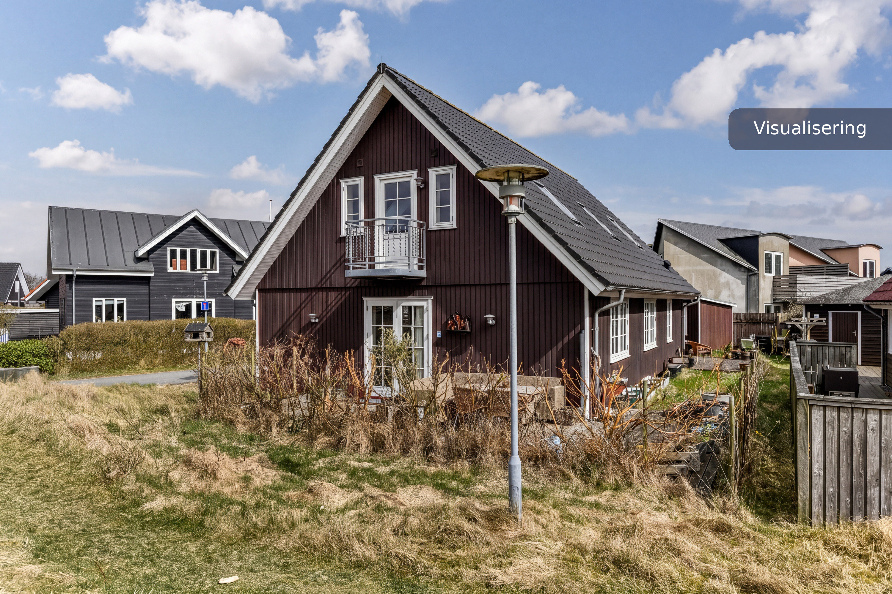 Fremhævet visualisering billede i fuldskærmstilstand. Billede af Spelmanns Toft 11, 6720 Fanø