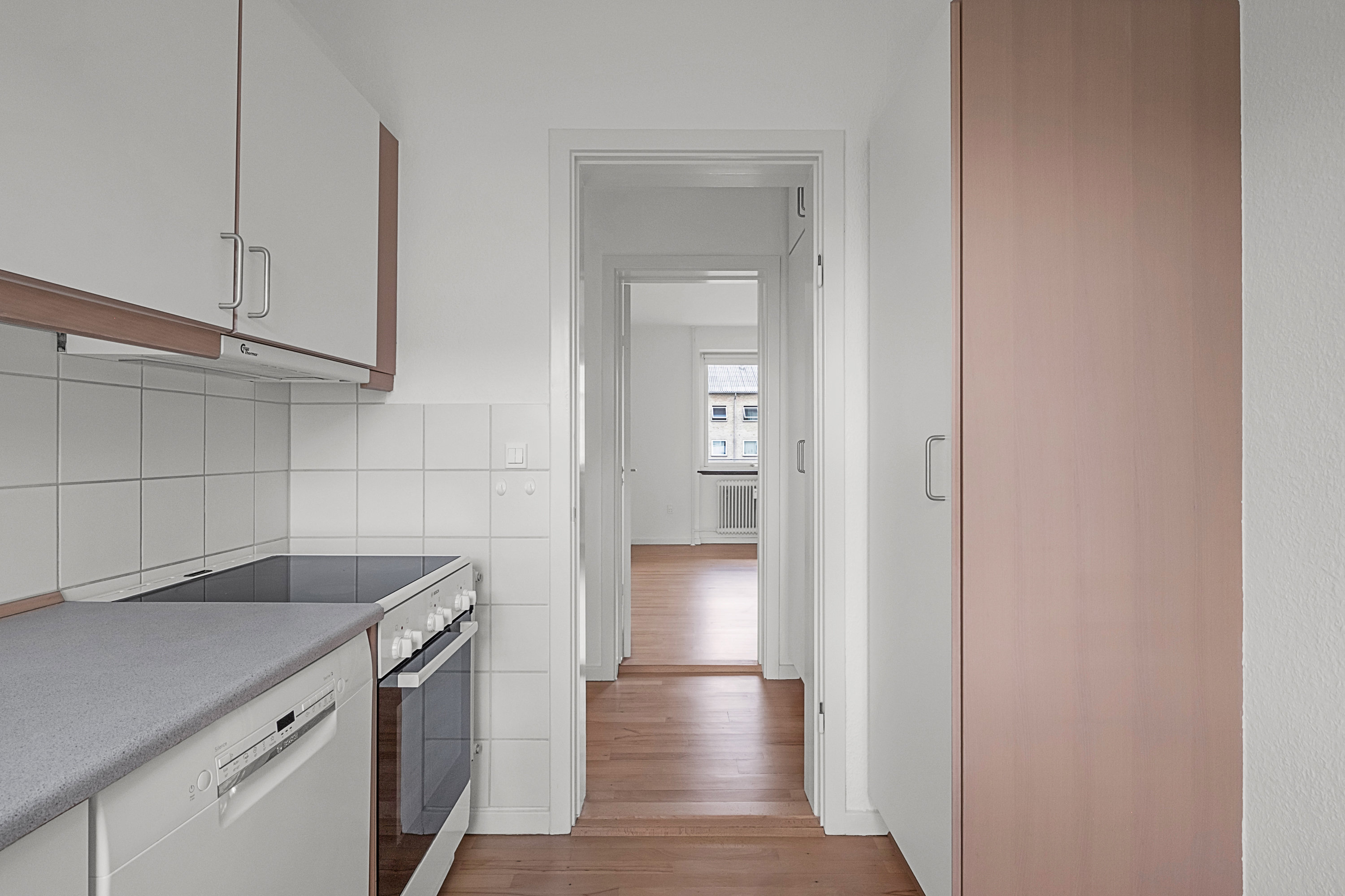 Fremhævet køkken billede i fuldskærmstilstand. Billede af Nordborggade 49, 3. th., 8000 Aarhus C