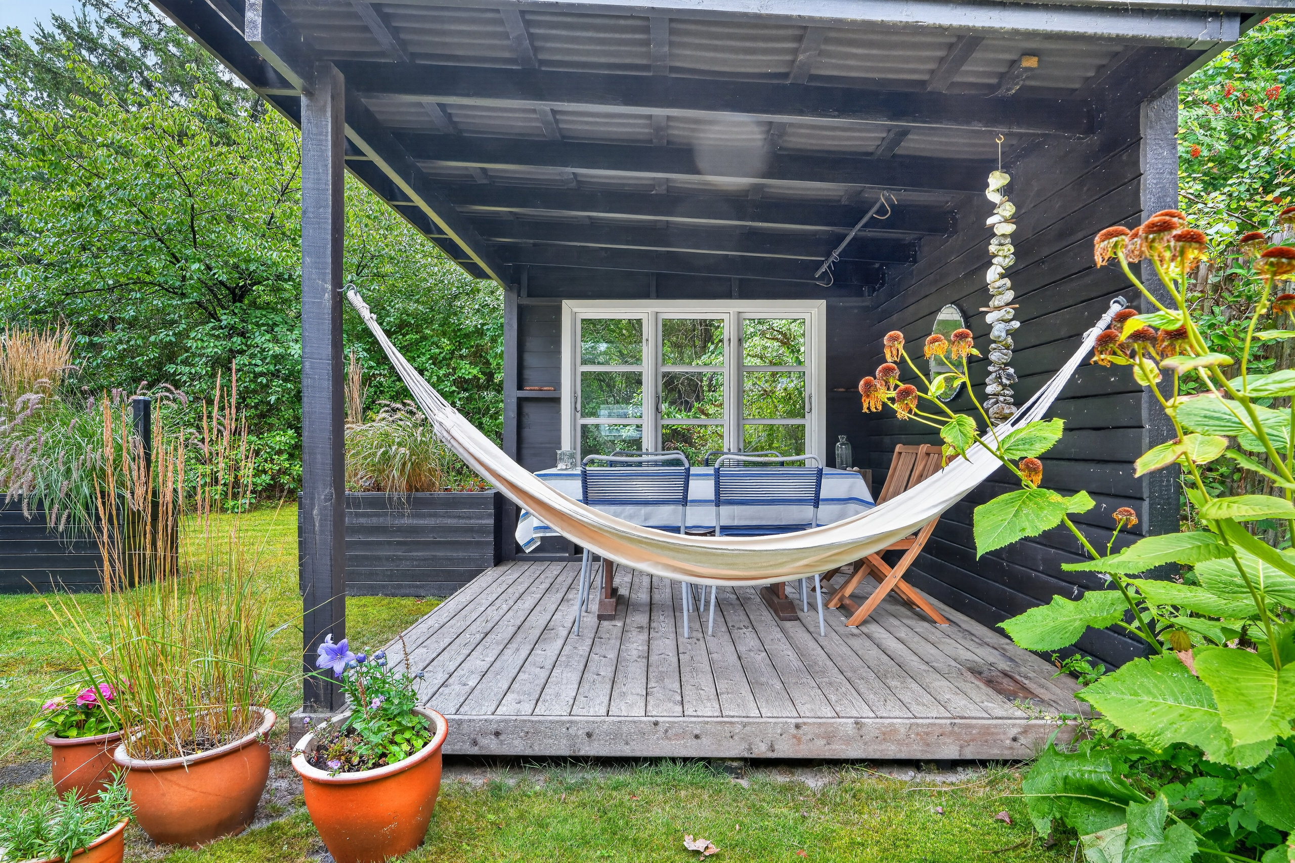 Fremhævet terrasse billede i fuldskærmstilstand. Billede af Bynkestien 6, 4581 Rørvig