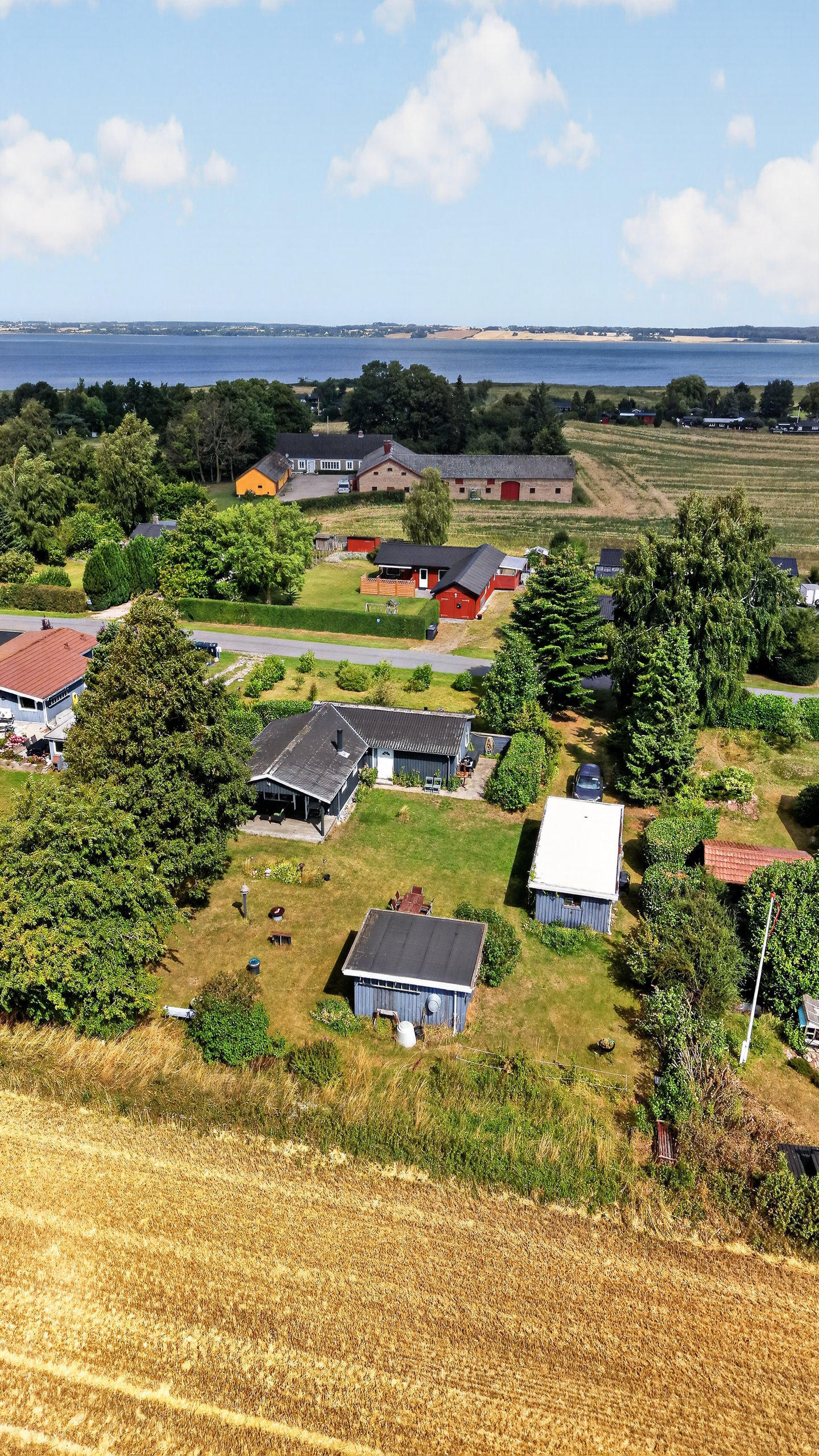 Fremhævet luftfoto billede i fuldskærmstilstand. Billede af To-Bjerg 189, Uglerup, 4300 Holbæk