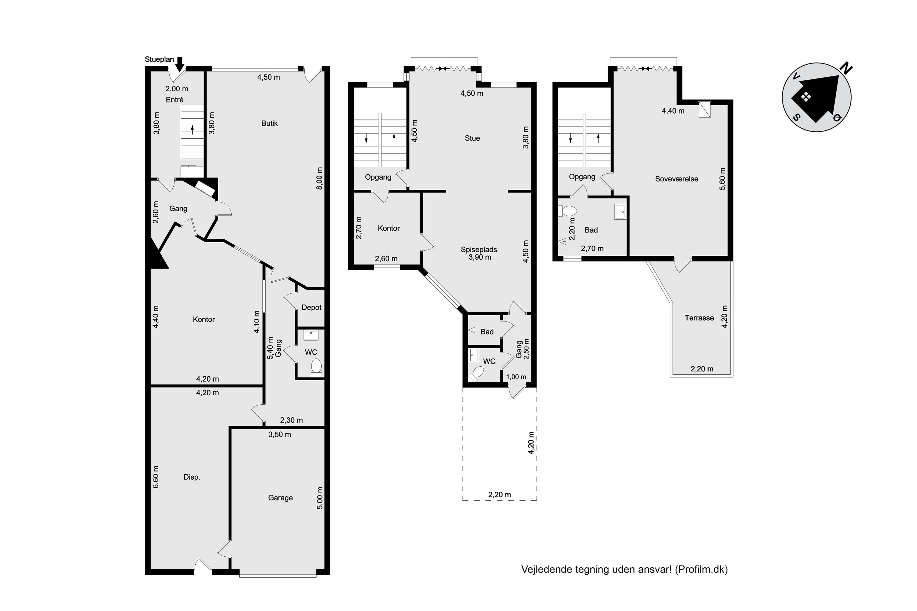 Plantegninger billede af Vestergade 27, 7620 Lemvig
