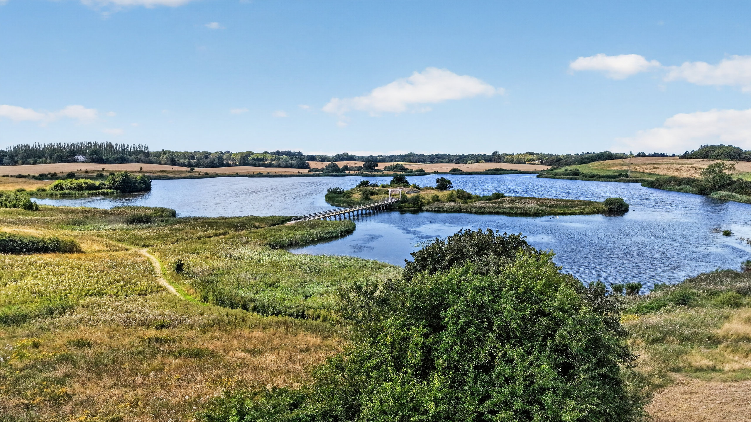 Fremhævet luftfoto billede i fuldskærmstilstand. Billede af Nygårdsvej 48, Nygård, 4500 Nykøbing Sj