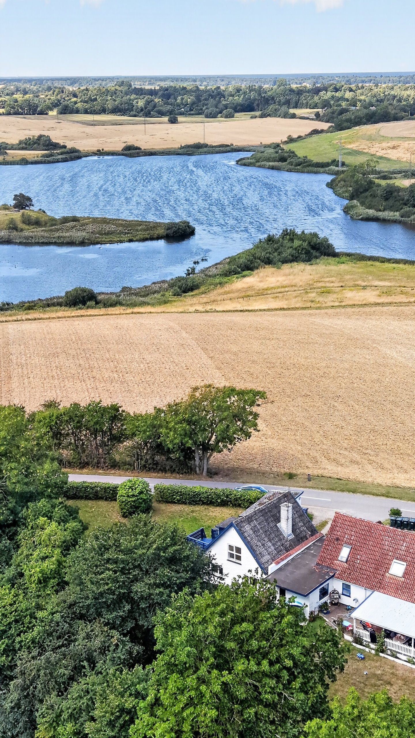 Fremhævet luftfoto billede i fuldskærmstilstand. Billede af Nygårdsvej 48, Nygård, 4500 Nykøbing Sj