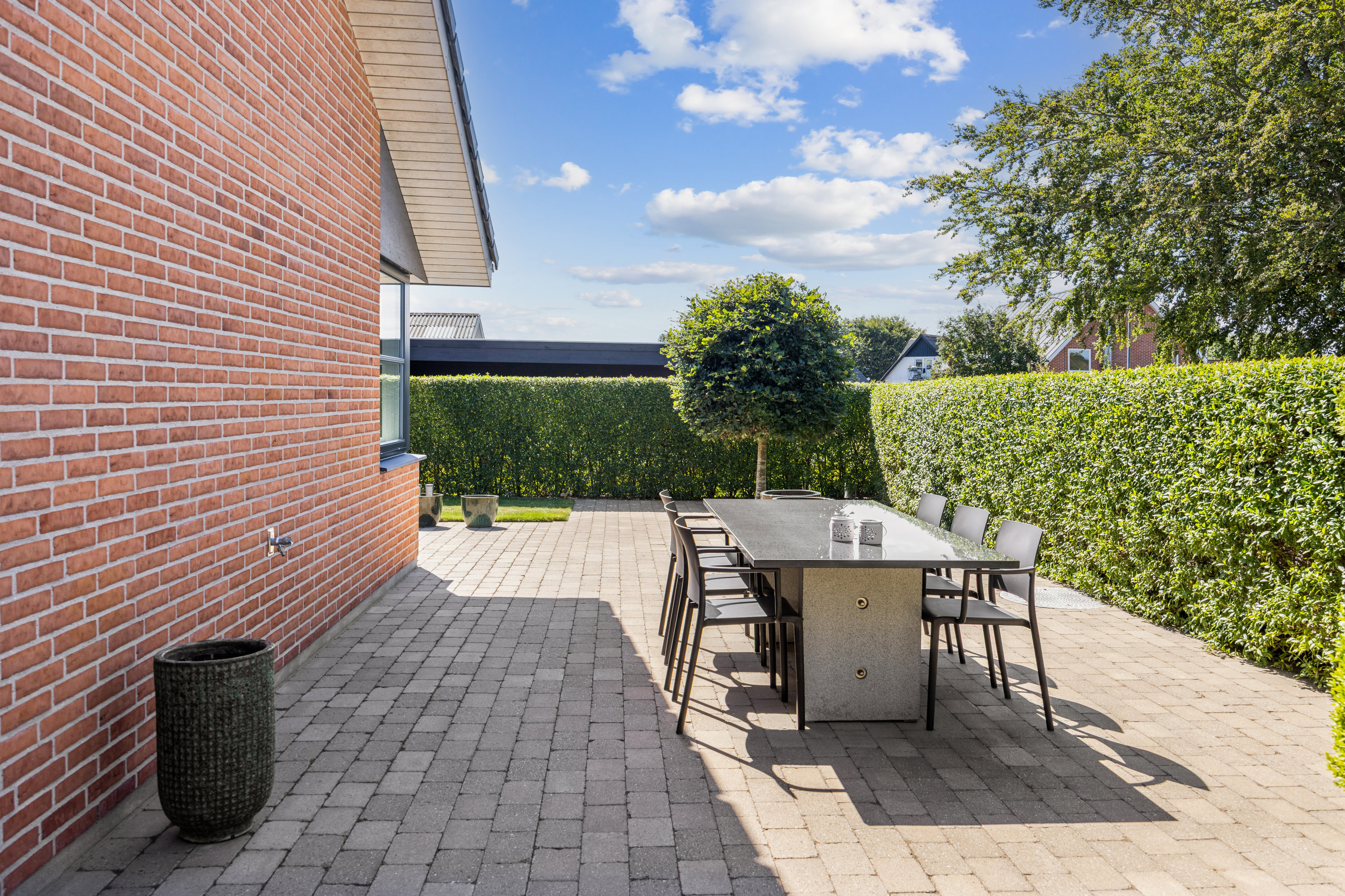 Fremhævet terrasse billede i fuldskærmstilstand. Billede af Skippersmindevej 4, 9310 Vodskov