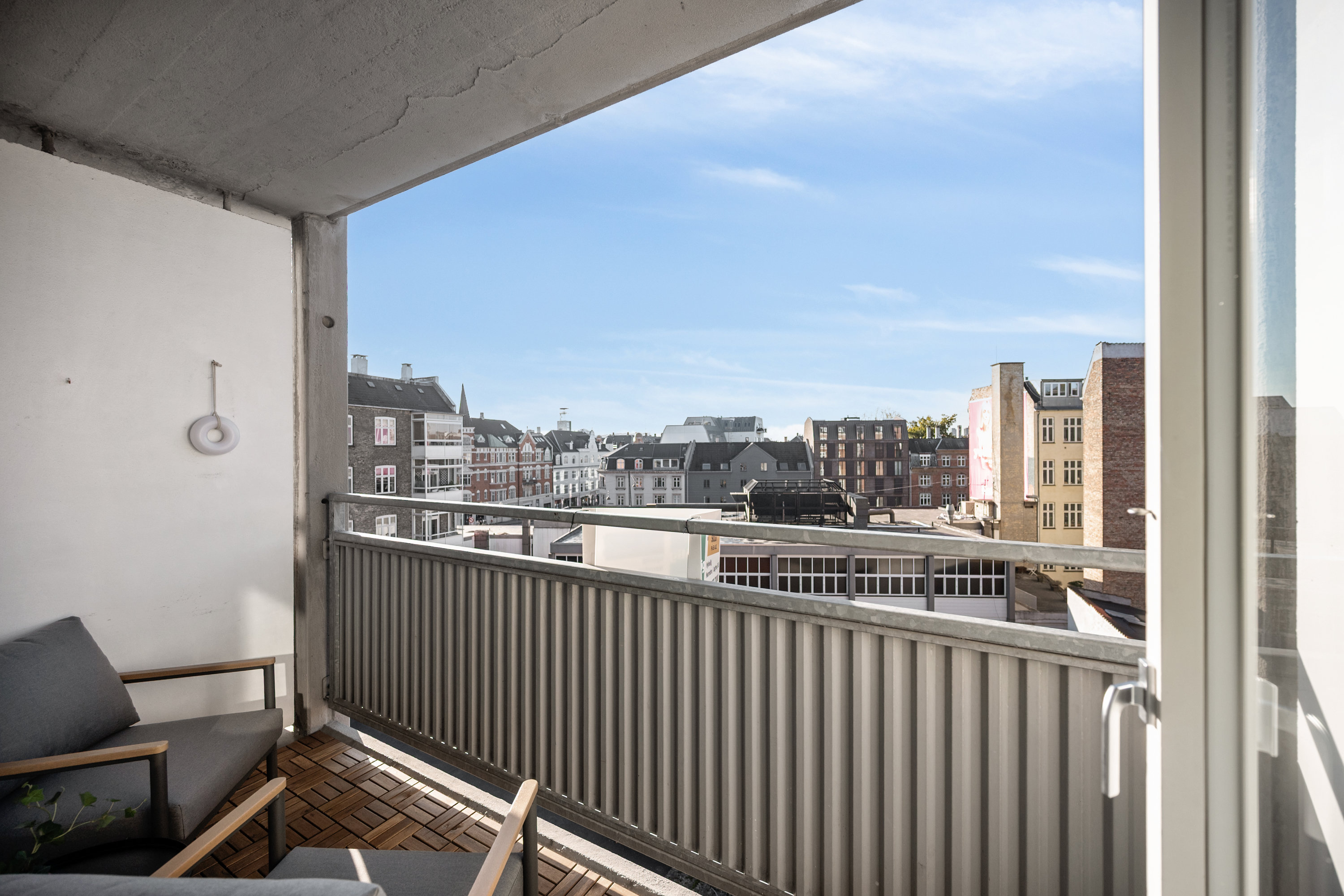 Fremhævet altan billede i fuldskærmstilstand. Billede af Rantzausgade 11, 4. 15., 2200 København N