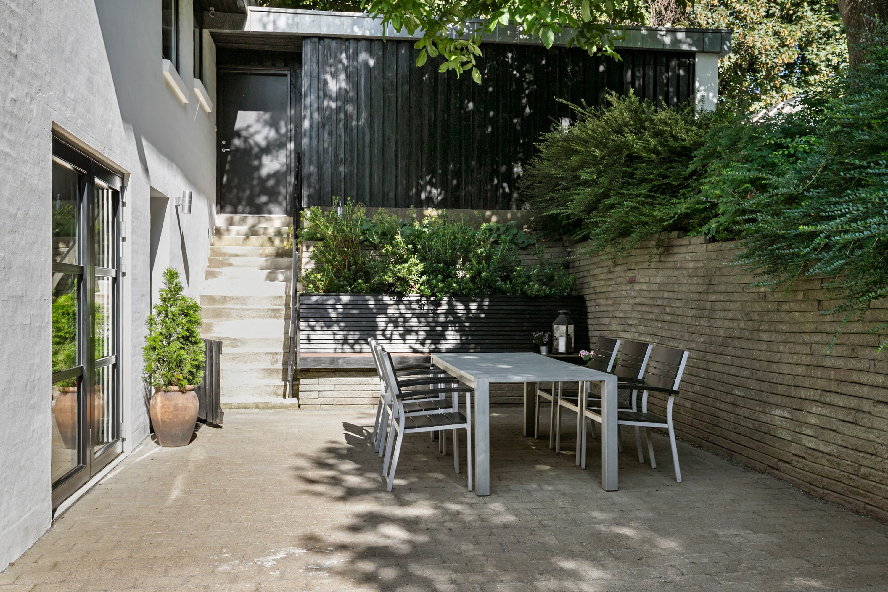 Fremhævet terrasse billede i fuldskærmstilstand. Billede af Thorsvej 24, 9700 Brønderslev