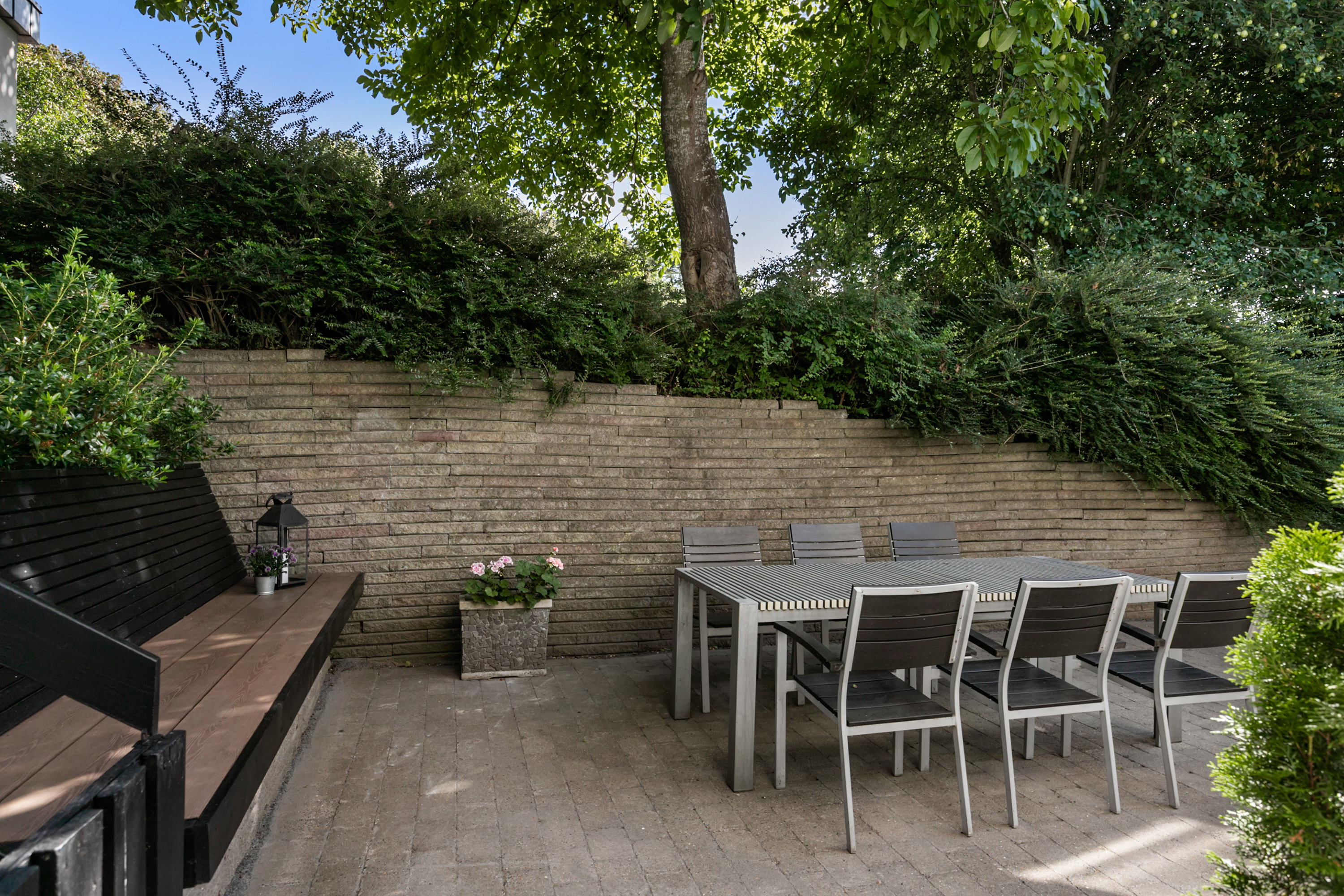 Fremhævet terrasse billede i fuldskærmstilstand. Billede af Thorsvej 24, 9700 Brønderslev