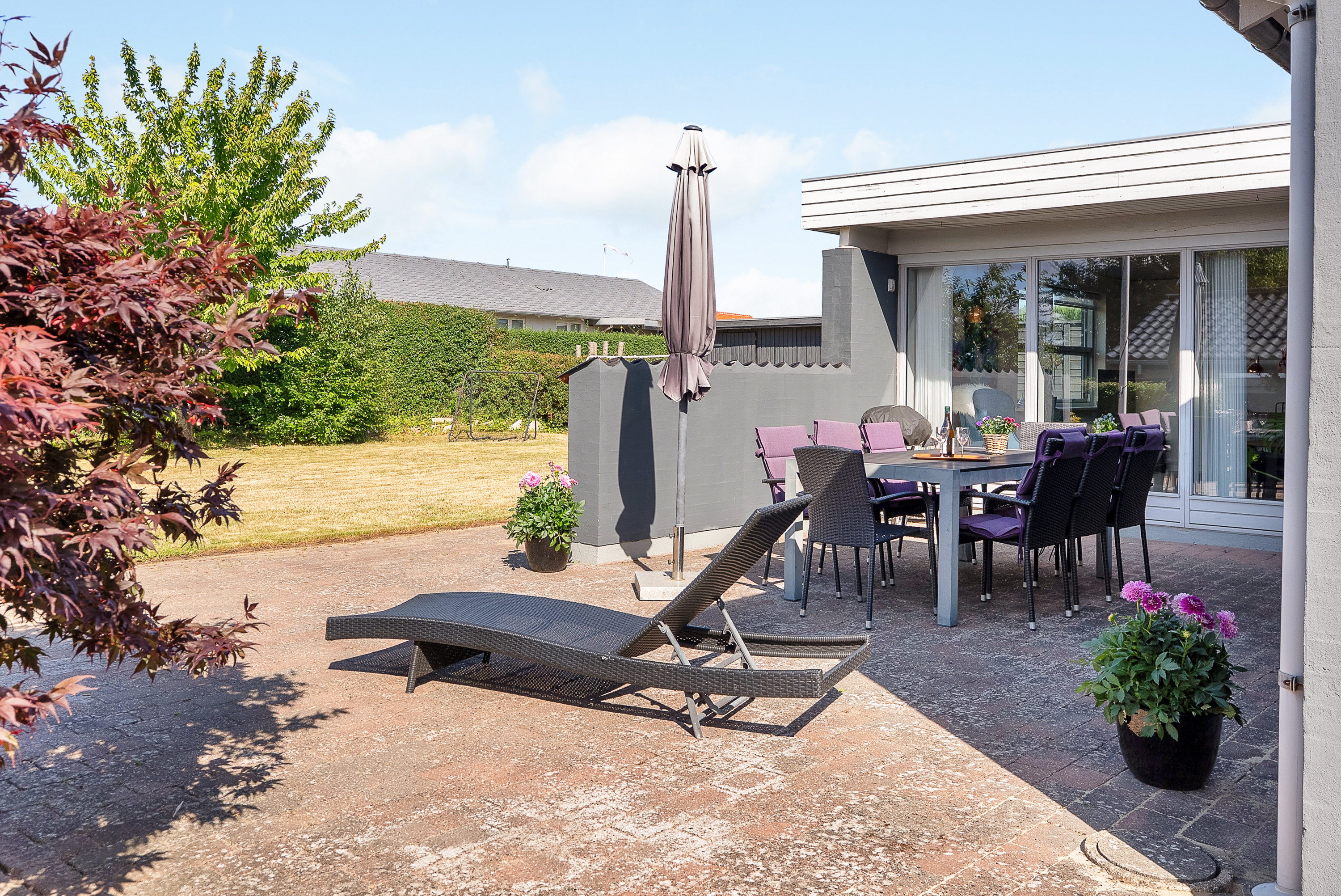 Fremhævet terrasse billede i fuldskærmstilstand. Billede af Karlavej 22, 5270 Odense N