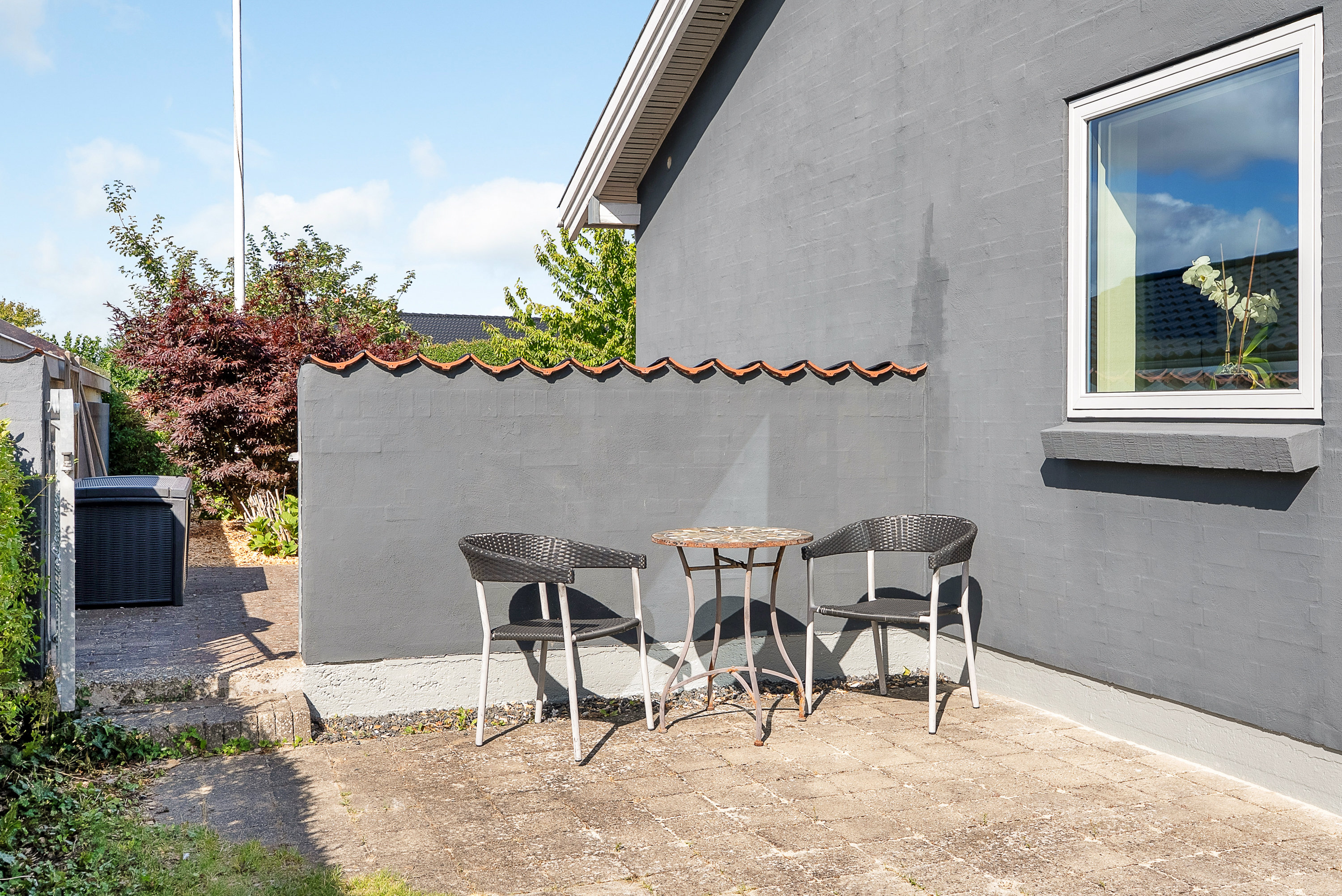 Fremhævet terrasse billede i fuldskærmstilstand. Billede af Karlavej 22, 5270 Odense N
