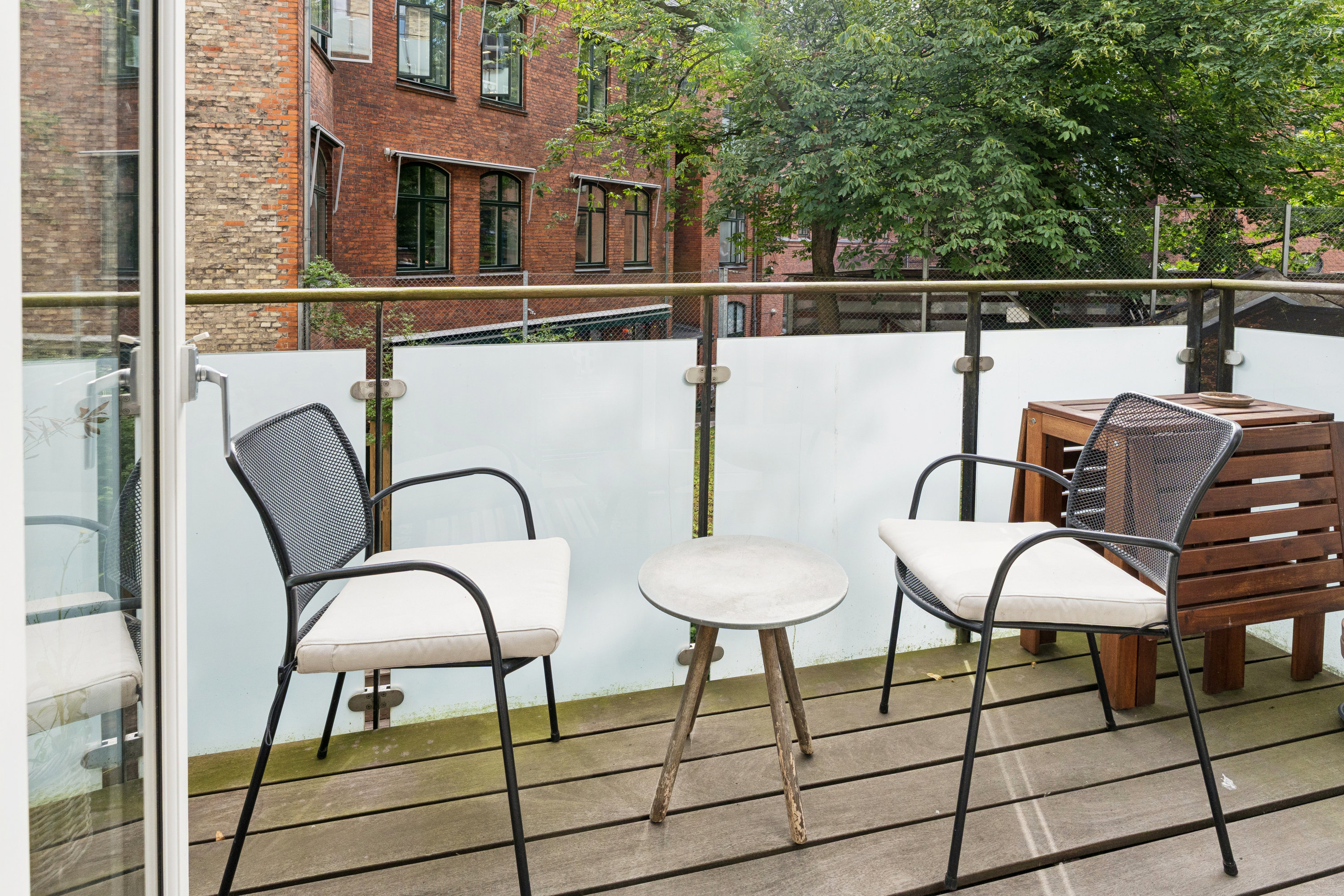 Fremhævet terrasse billede i fuldskærmstilstand. Billede af Østerbrogade 84B, 1., 2100 København Ø