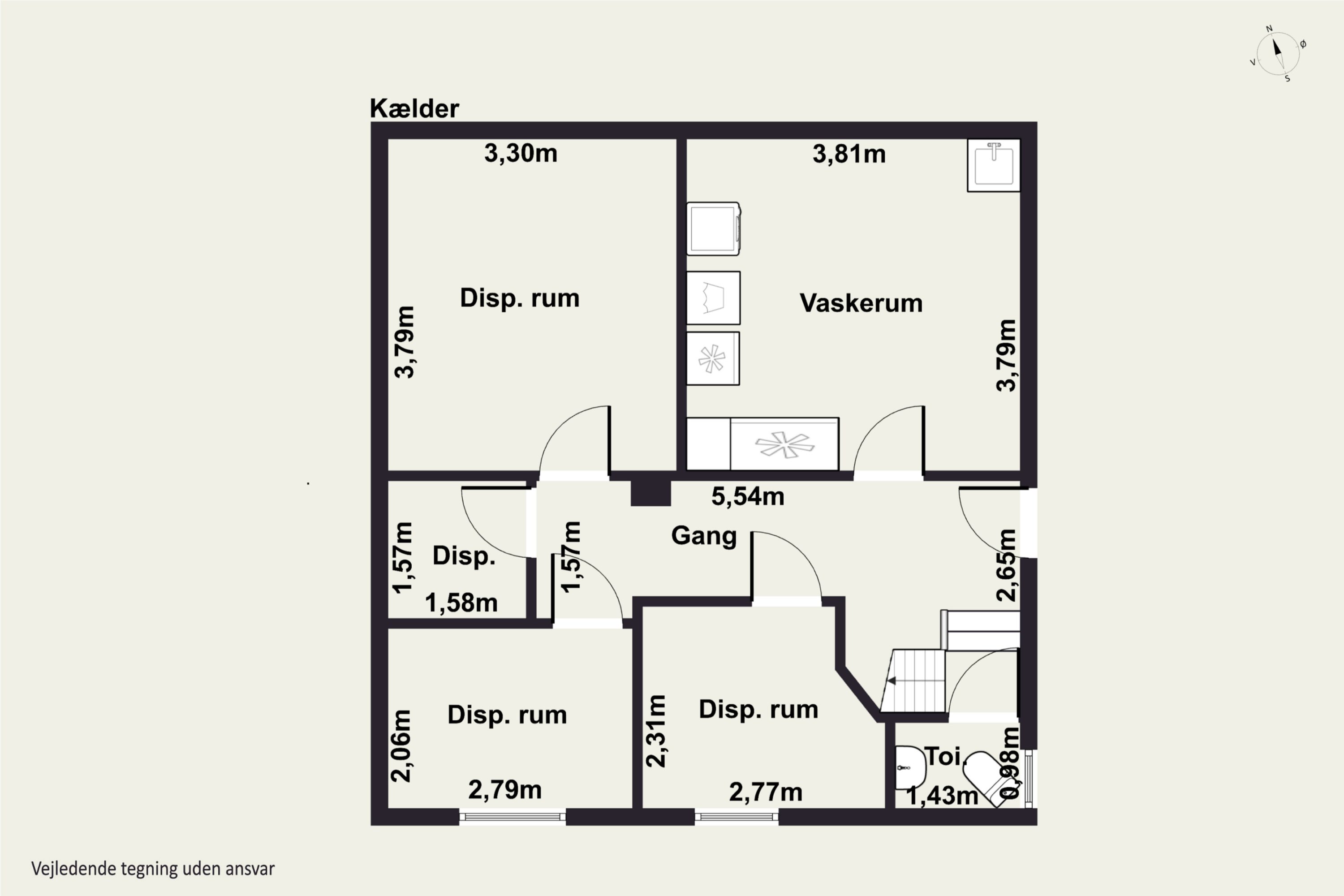 Plantegninger billede af Mågevej 31, 4000 Roskilde
