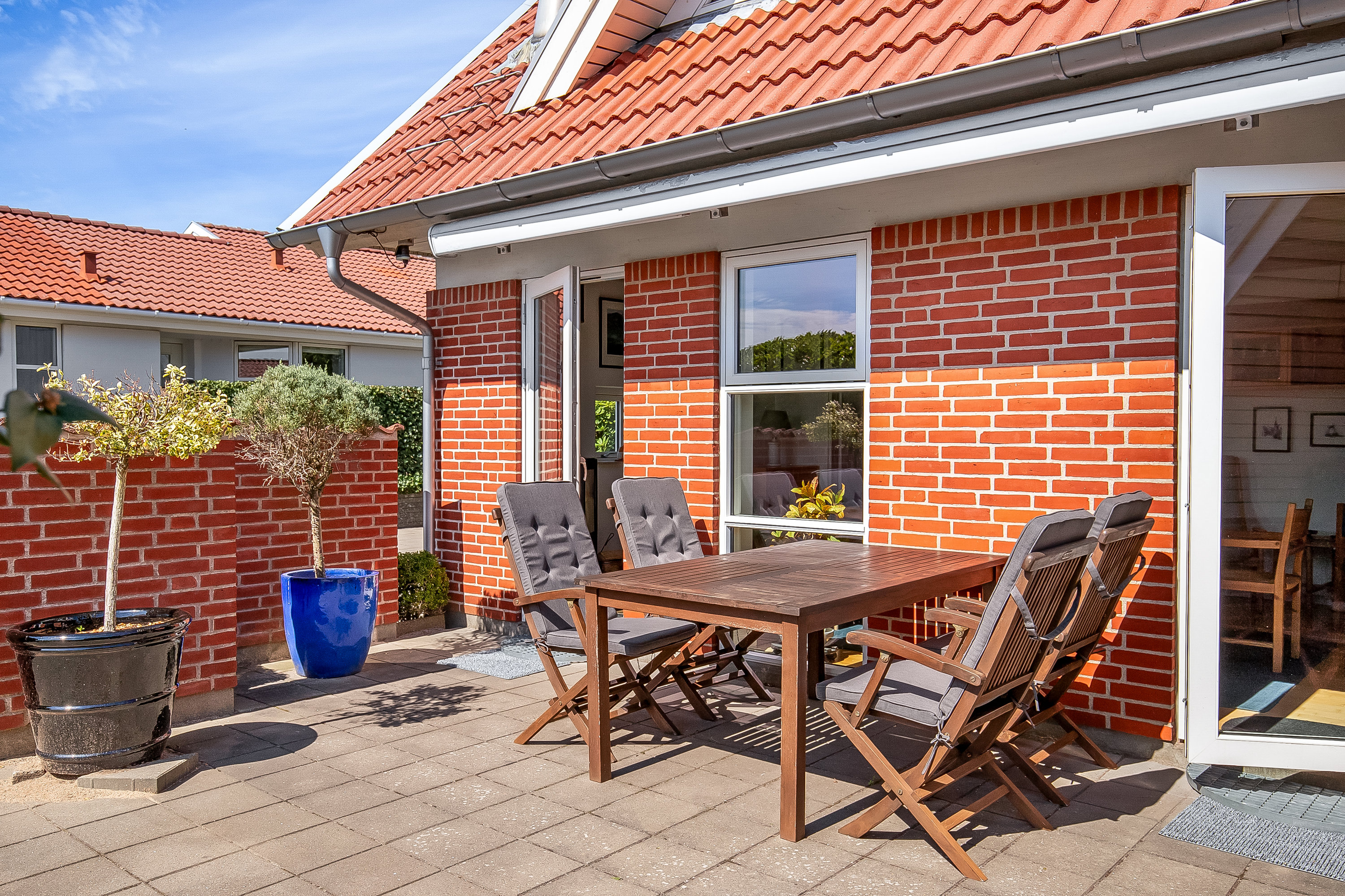 Fremhævet terrasse billede i fuldskærmstilstand. Billede af Bechgaardsvej 5, Vinding, 7100 Vejle