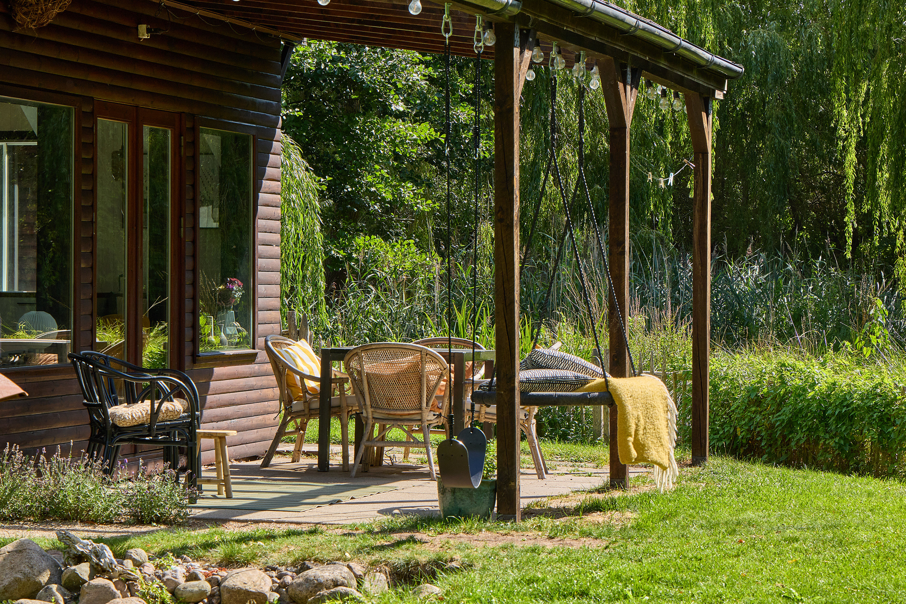 Fremhævet terrasse billede i fuldskærmstilstand. Billede af Egevang 6, Østrup, 3670 Veksø Sjælland