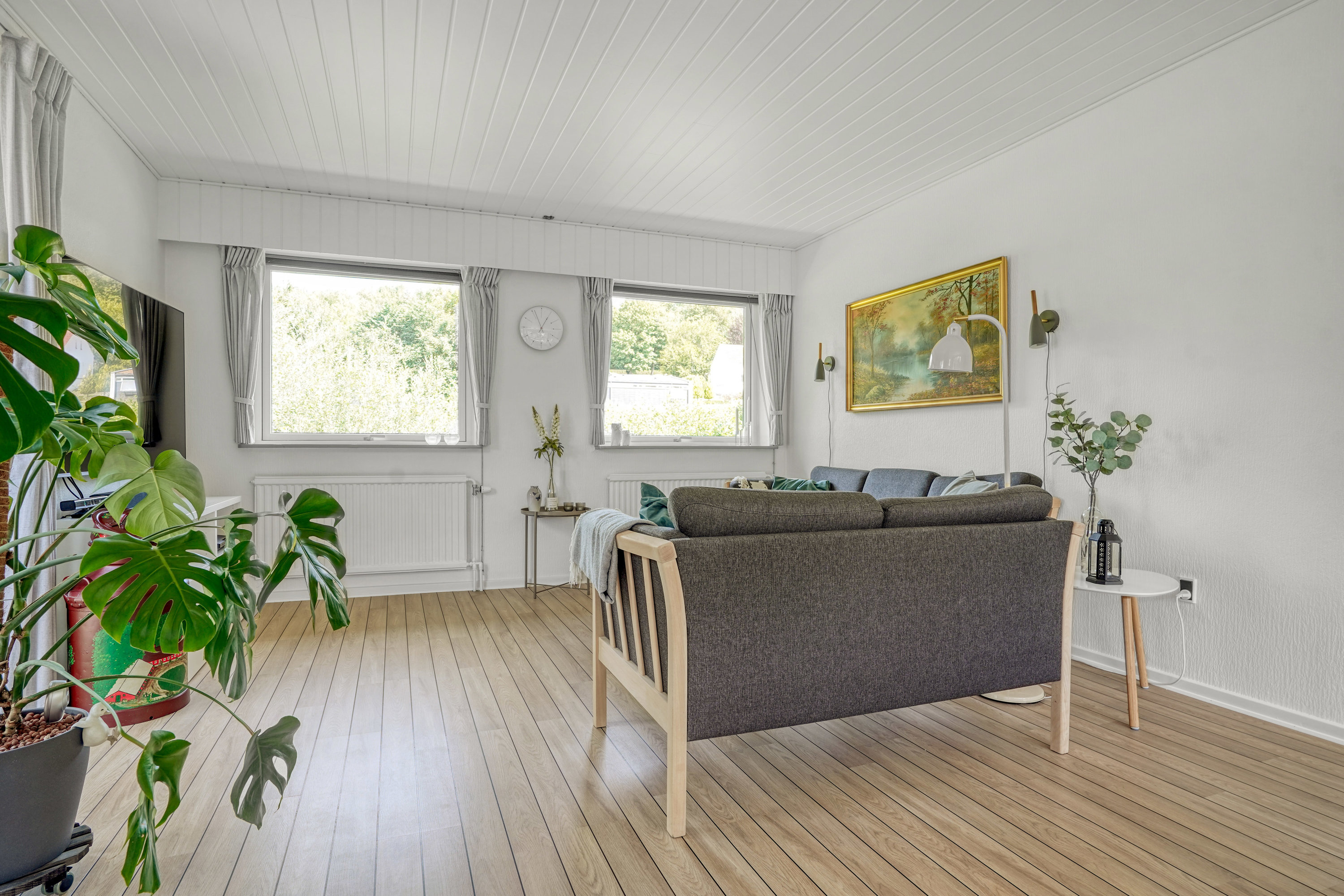 Fremhævet stue billede i fuldskærmstilstand. Billede af Kirkevej 26D, Tommerup St, 5690 Tommerup