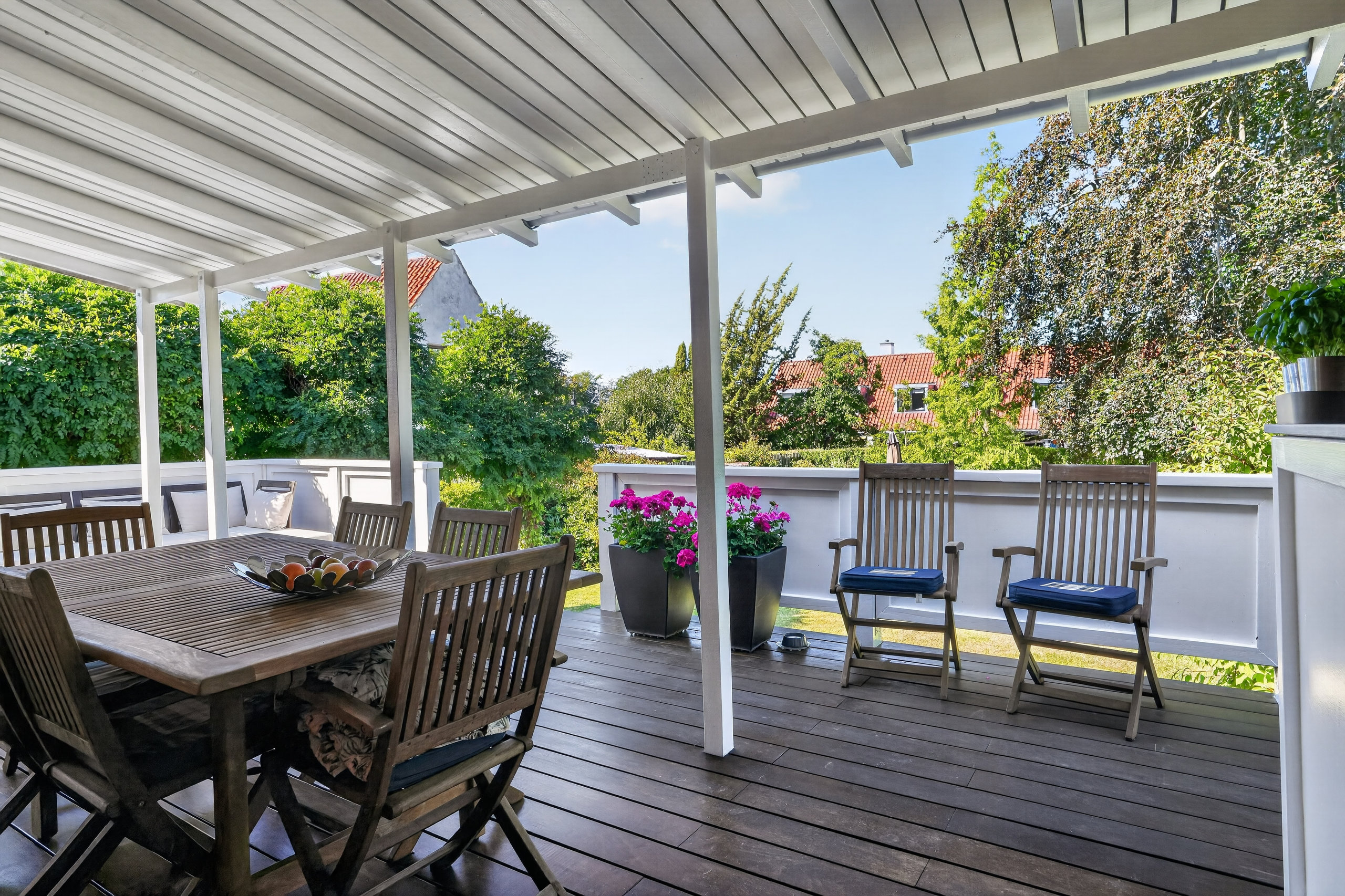 Fremhævet terrasse billede i fuldskærmstilstand. Billede af Fremtidsvej 19, 2860 Søborg