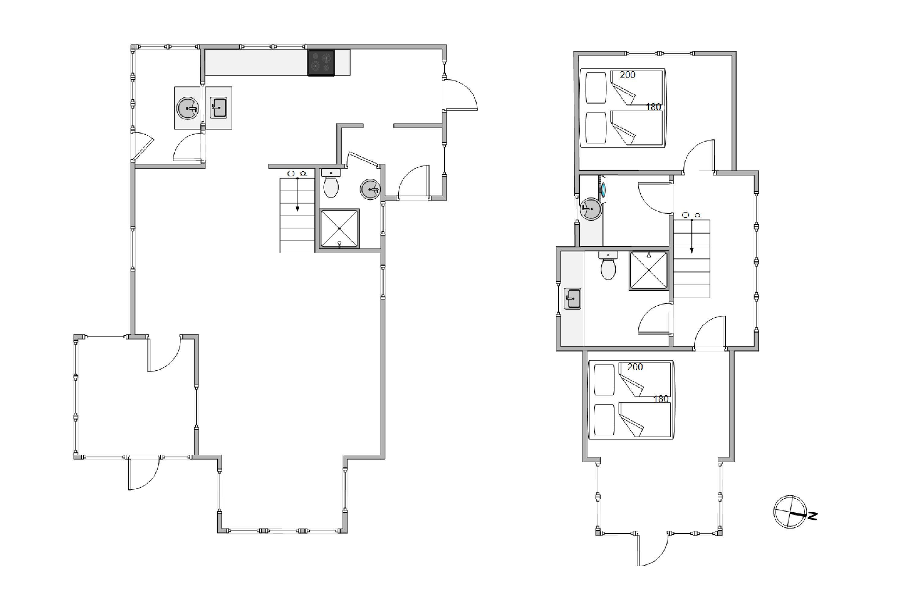 Plantegninger billede af Lodbergsvej 313 og 315, Søndervig, 6950 Ringkøbing