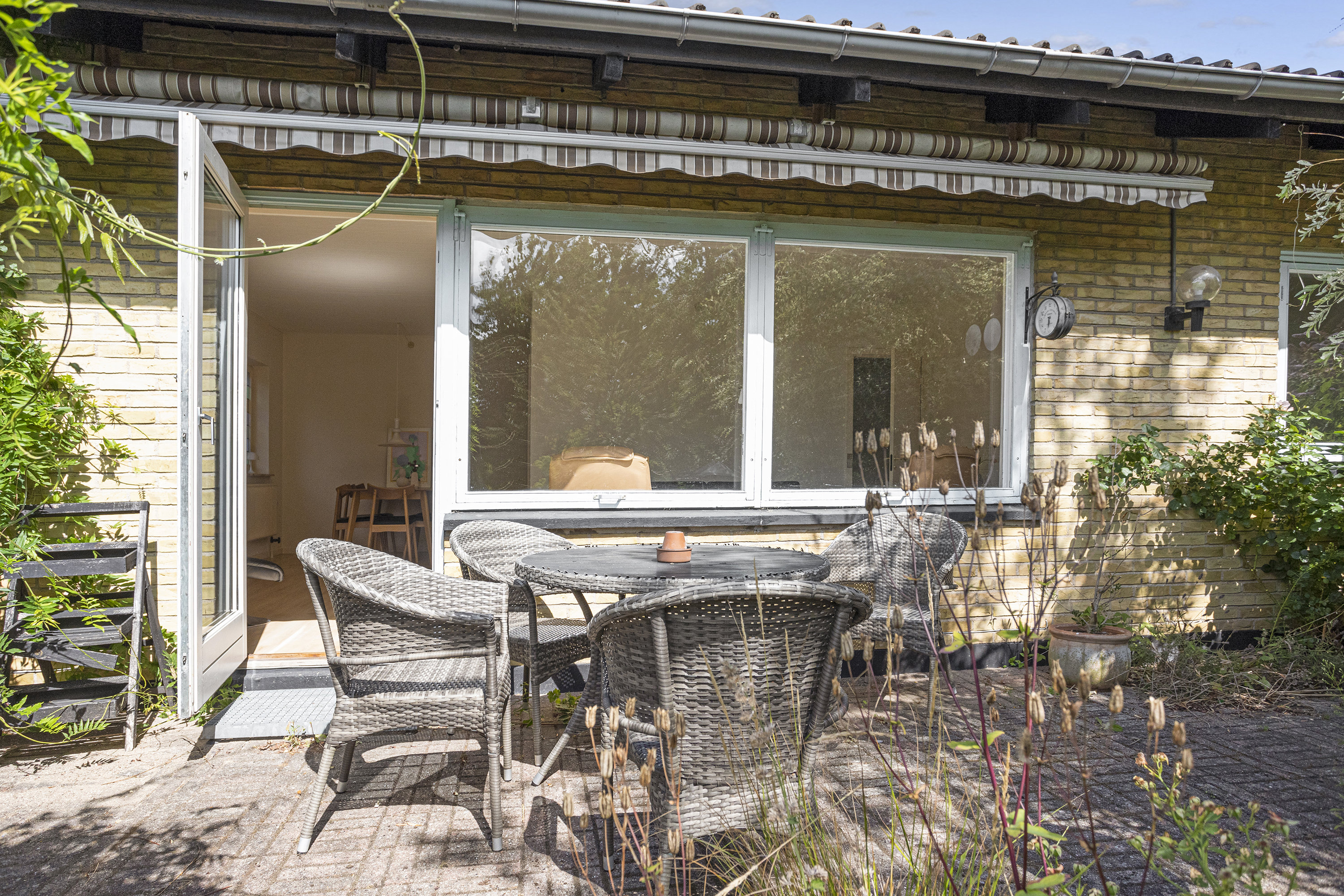 Fremhævet terrasse billede i fuldskærmstilstand. Billede af Hasselvej 11, 2740 Skovlunde