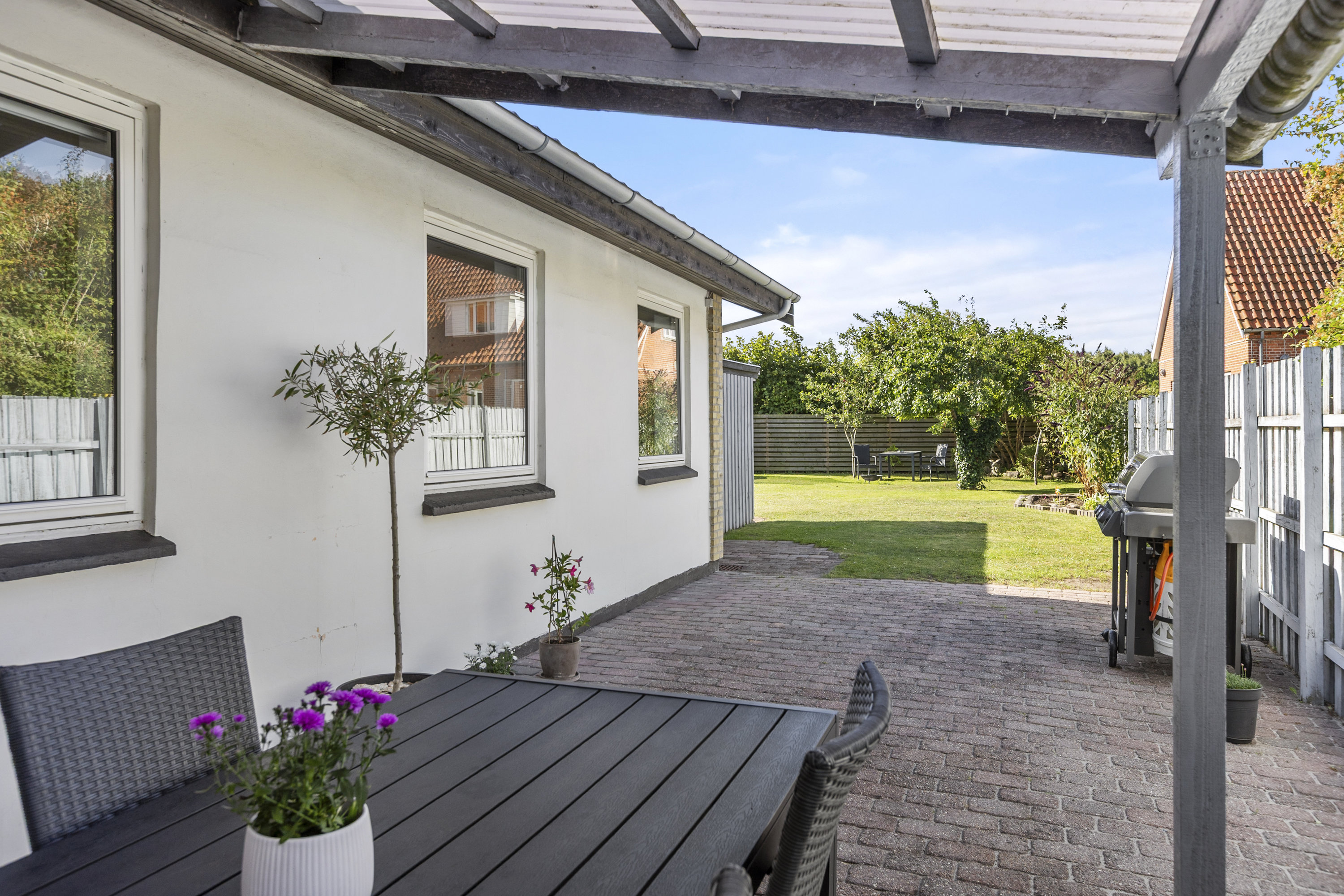 Fremhævet terrasse billede i fuldskærmstilstand. Billede af Ringstedvej 144, 4173 Fjenneslev