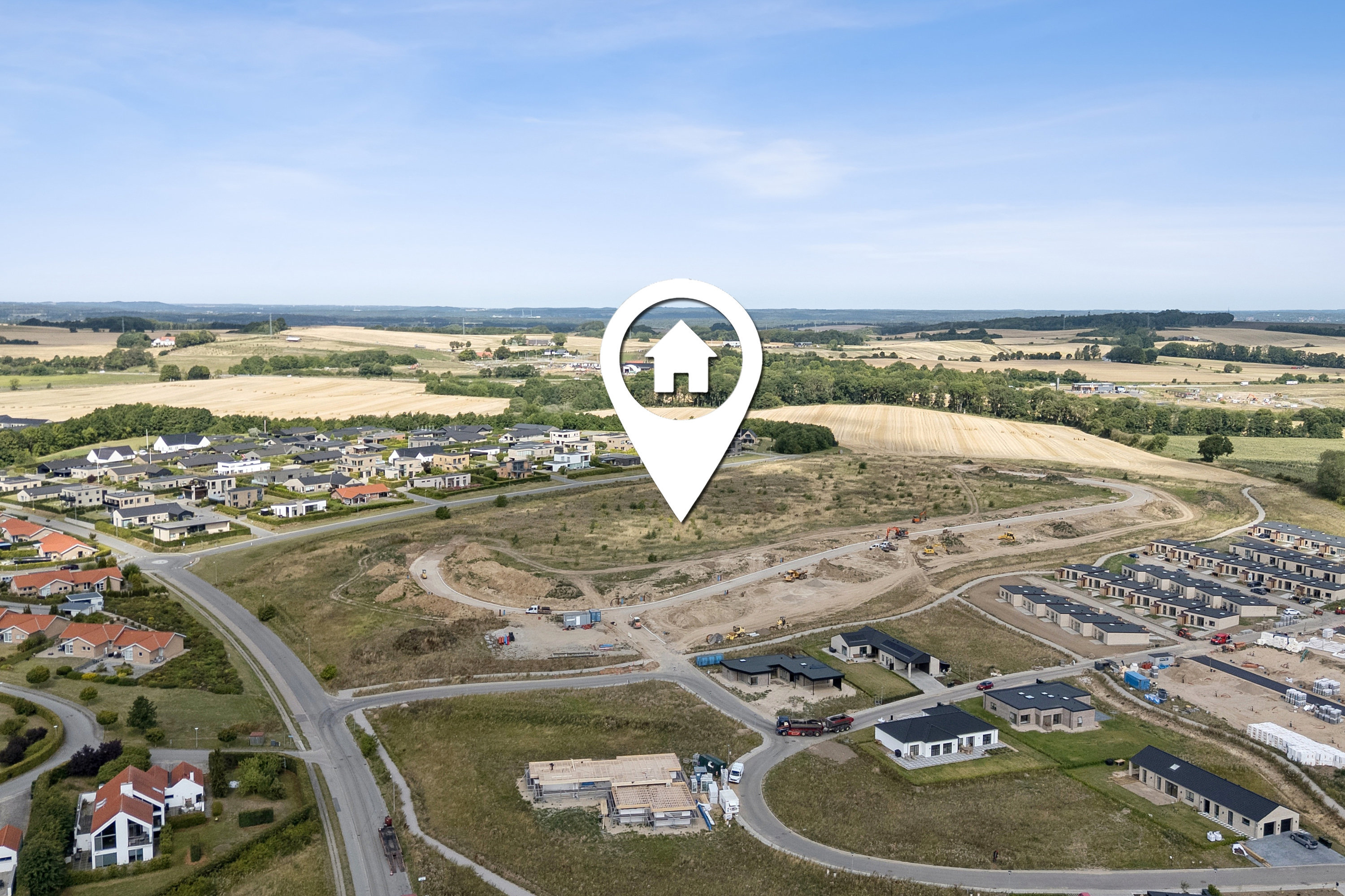 Fremhævet  billede i fuldskærmstilstand. Billede af Nordbjerg (Parcel nr.) 8, 8410 Rønde
