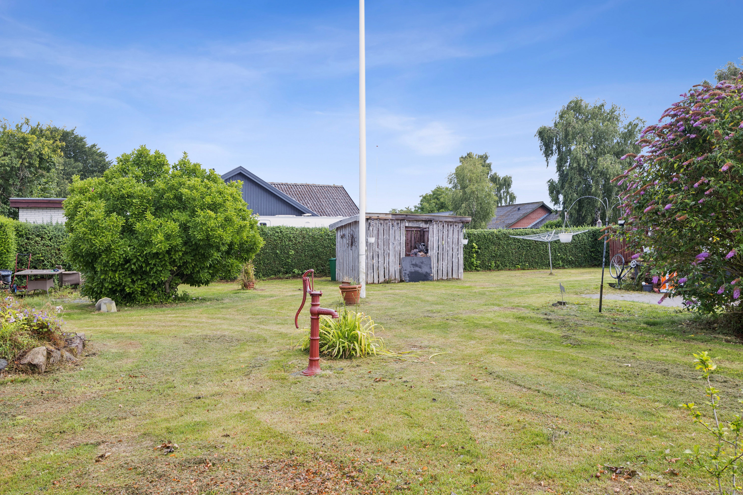 Fremhævet have billede i fuldskærmstilstand. Billede af Elverhøjvej 19, Hellested, 4652 Hårlev