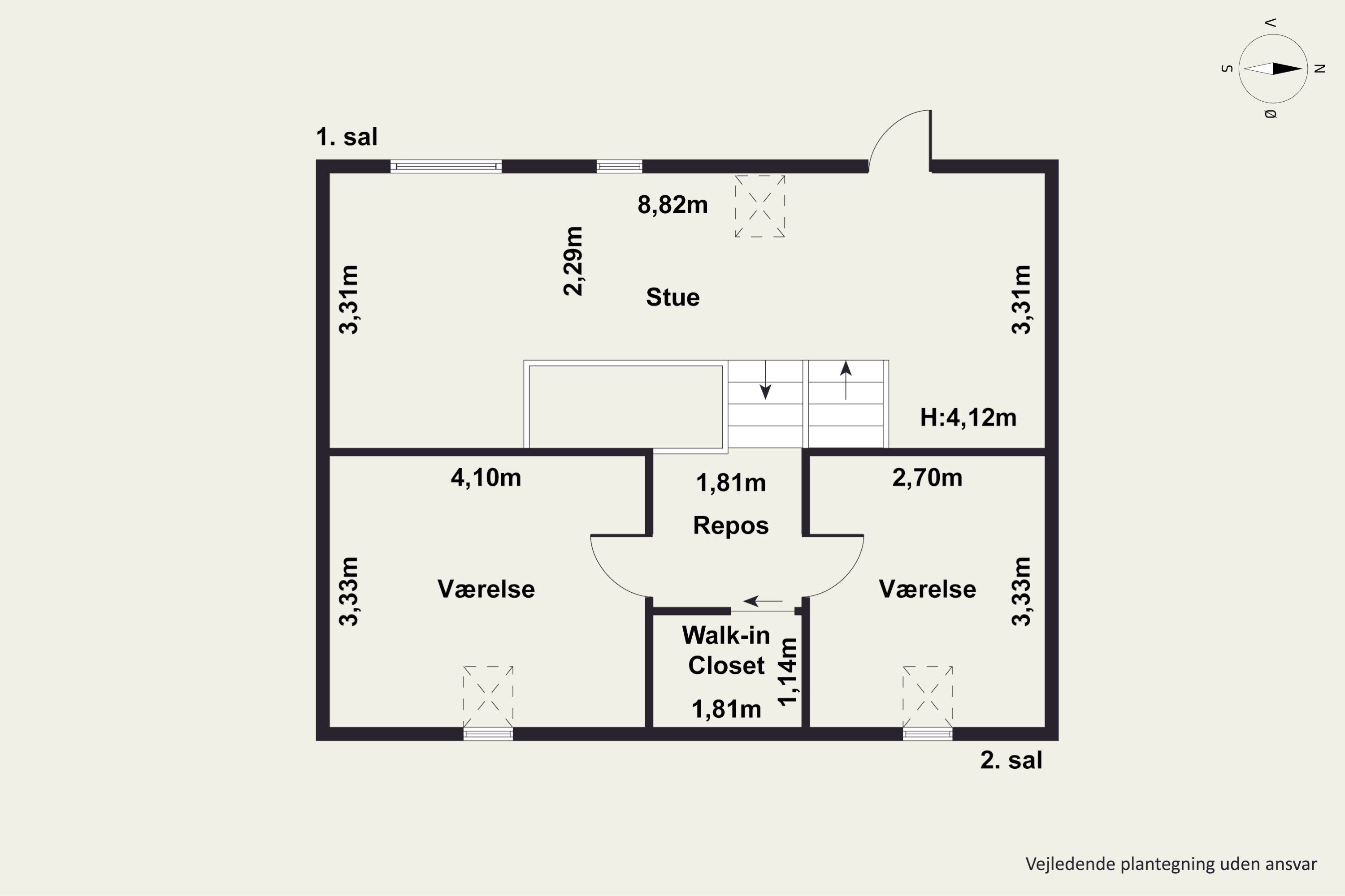 Plantegninger billede af Majsmarken 120, 8520 Lystrup