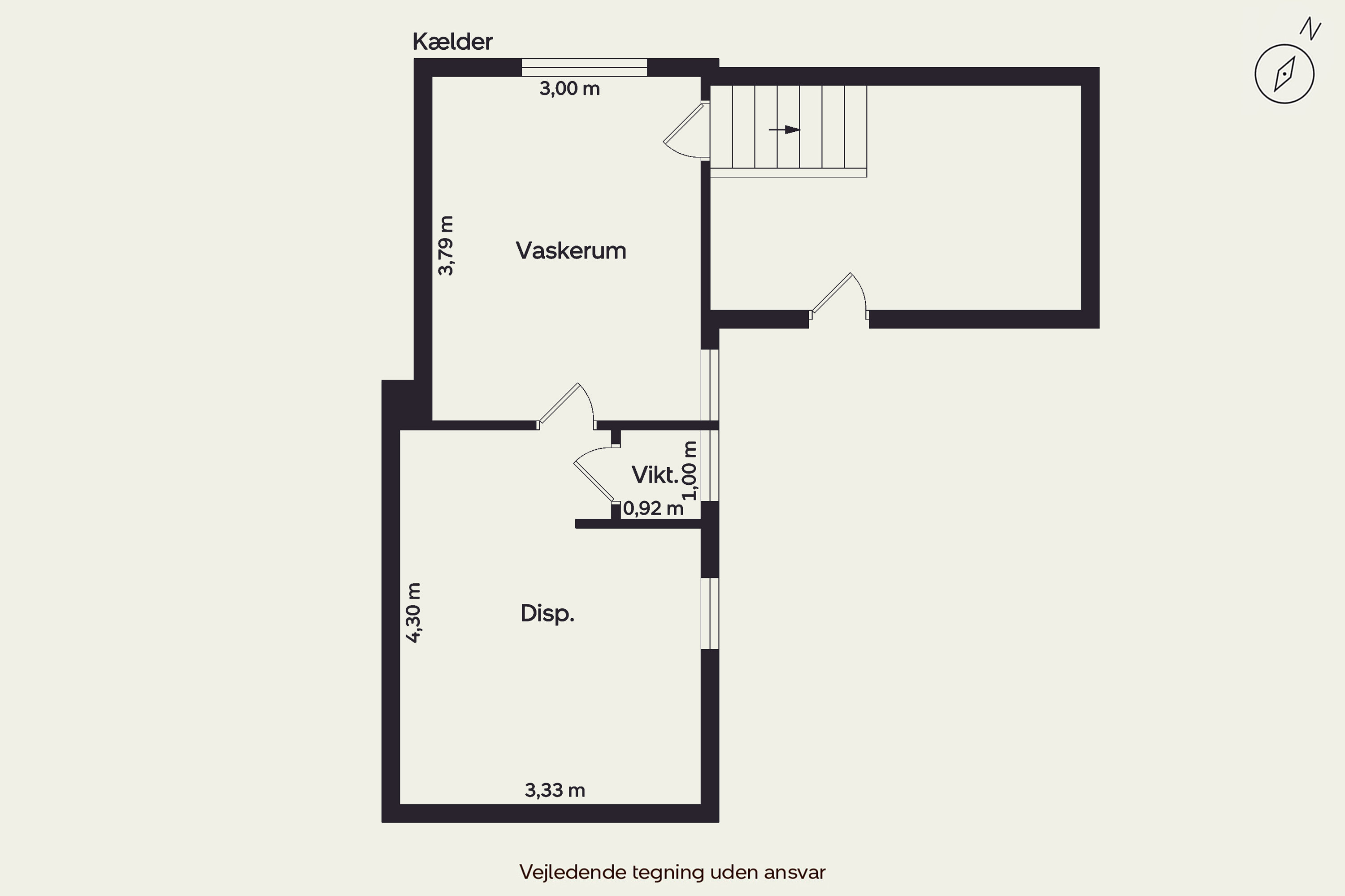 Plantegninger billede af Vissenbjergvej 3, Tommerup St, 5690 Tommerup