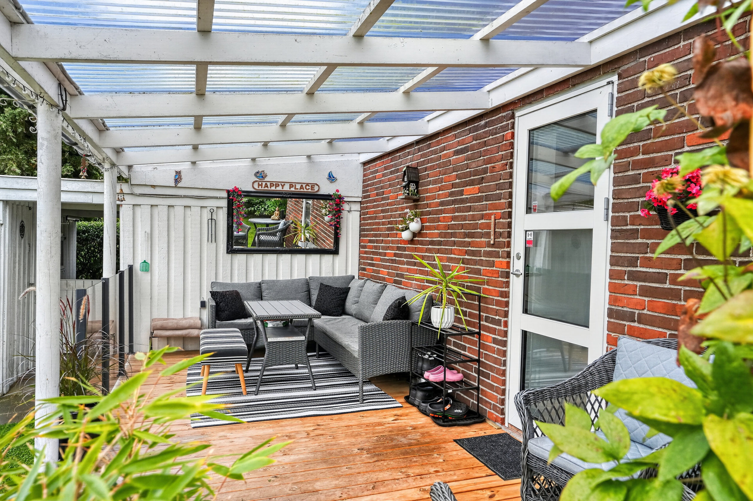 Fremhævet terrasse billede i fuldskærmstilstand. Billede af Højdevej 16, Jersie, 2680 Solrød Strand
