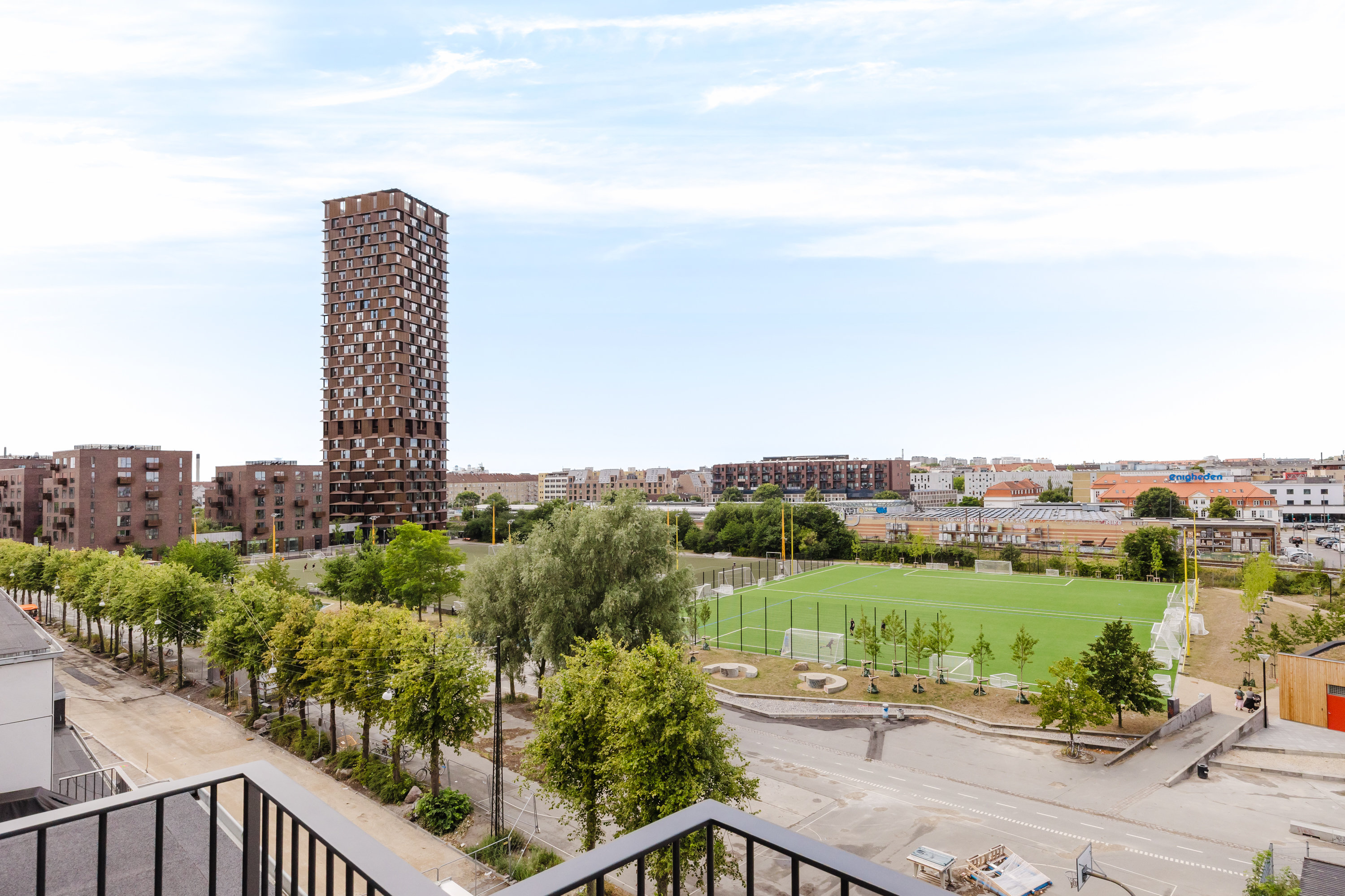 Fremhævet andet billede i fuldskærmstilstand. Billede af Mjølnerparken 54, 4. th., 2200 København N