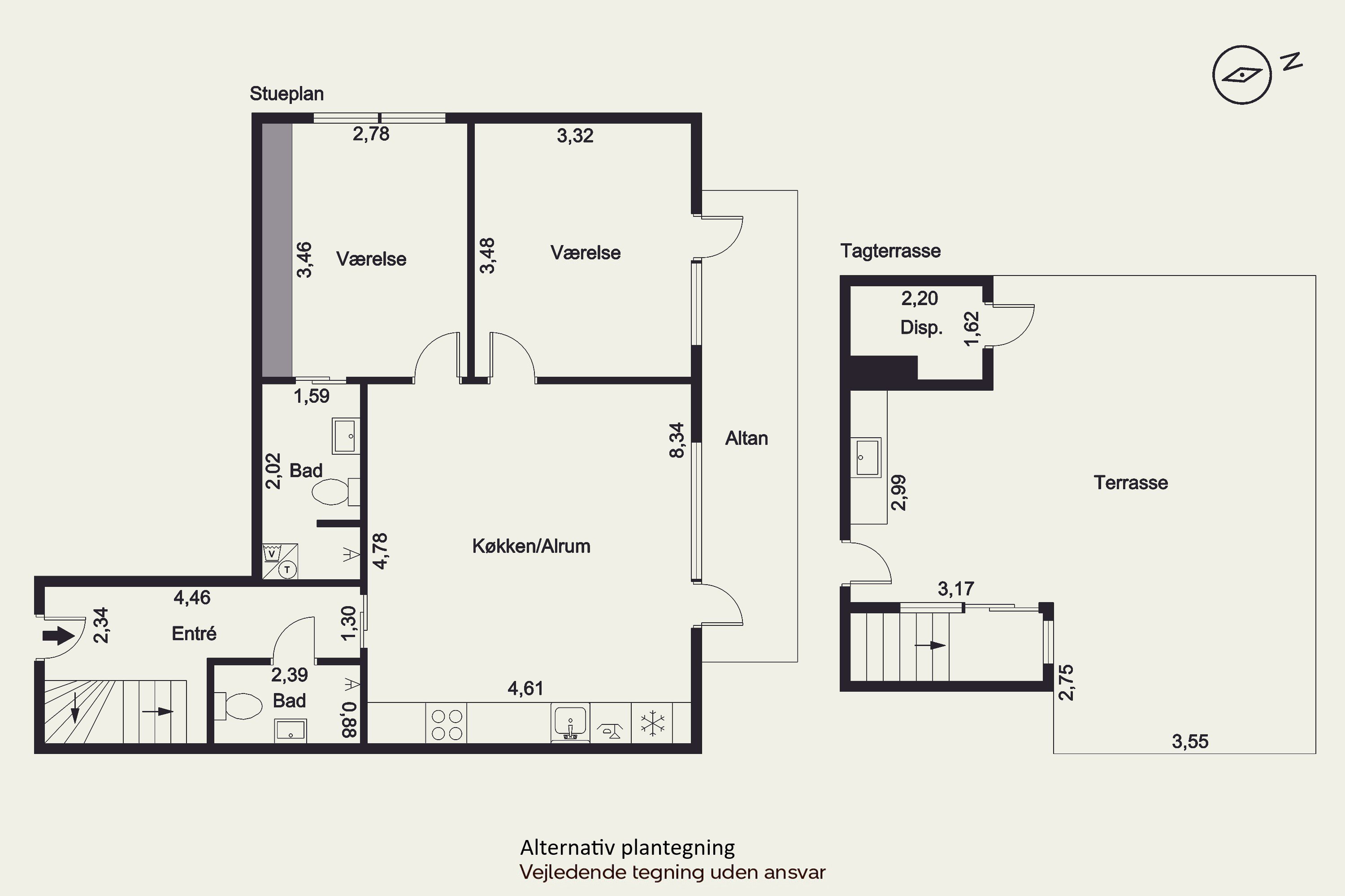 Plantegninger billede af Åhusene 6, 9. 1., 8000 Aarhus C