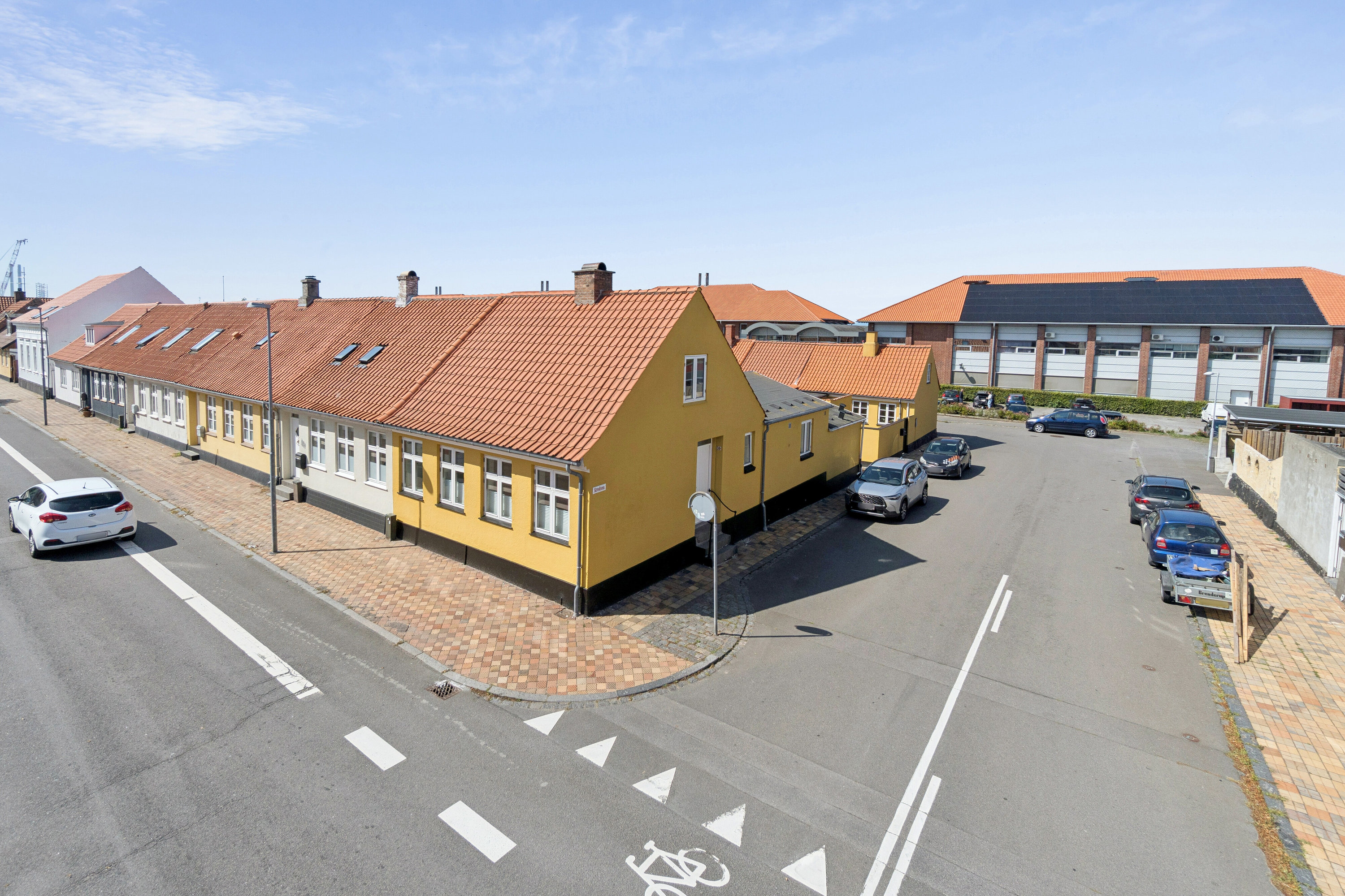 Fremhævet luftfoto billede i fuldskærmstilstand. Billede af Kredsen 38, 3700 Rønne
