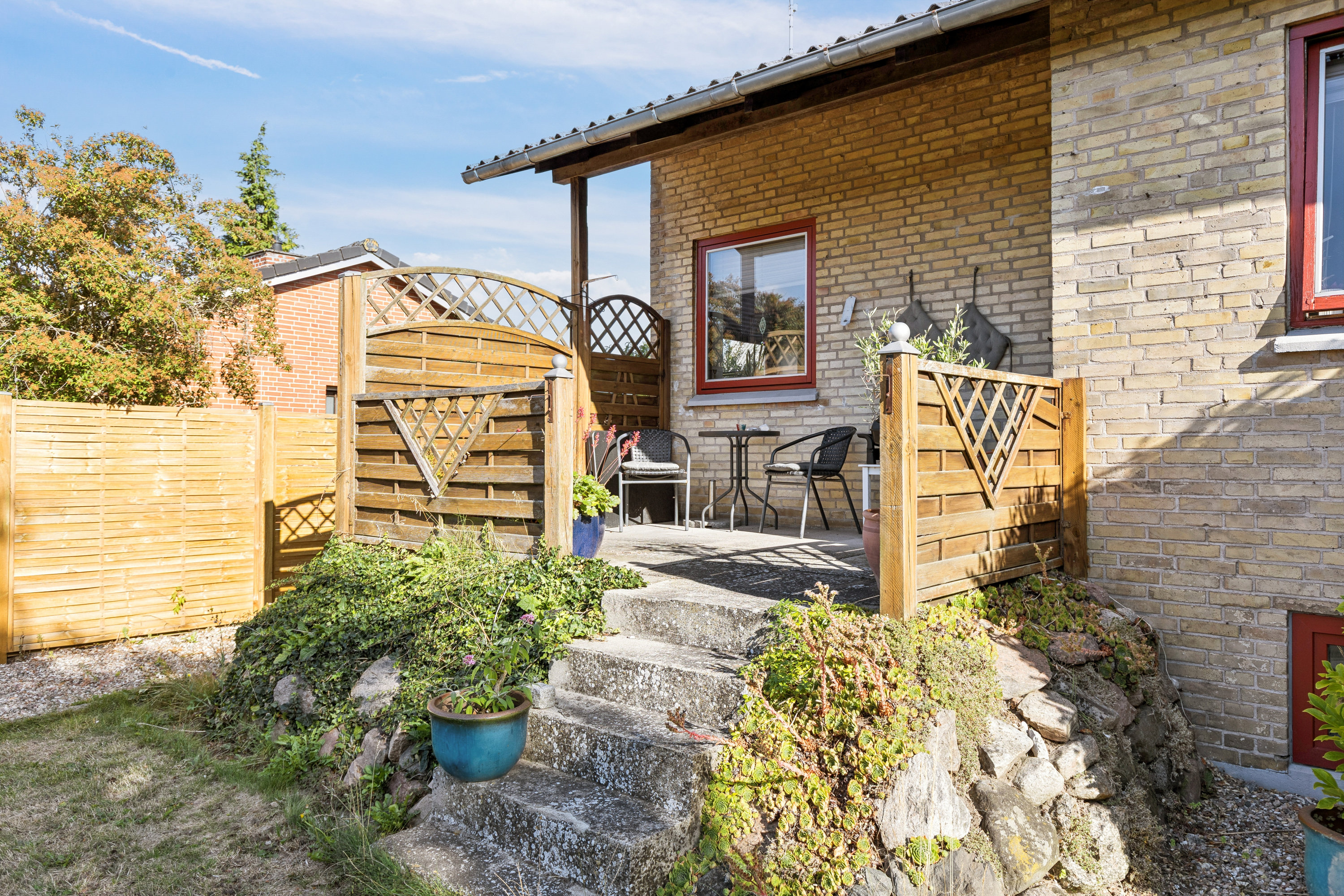 Fremhævet terrasse billede i fuldskærmstilstand. Billede af Hørve Møllevej 7, 4534 Hørve