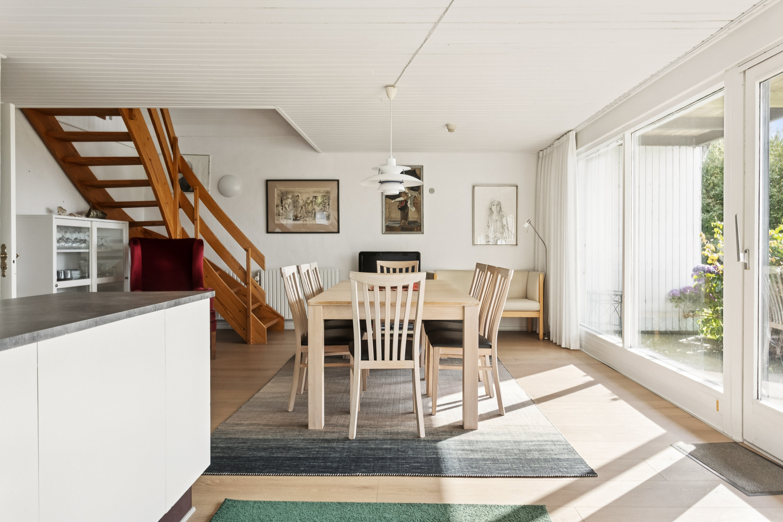 Fremhævet stue billede i fuldskærmstilstand. Billede af Dråbystræde 100, Sønder Dråby, 7900 Nykøbing M