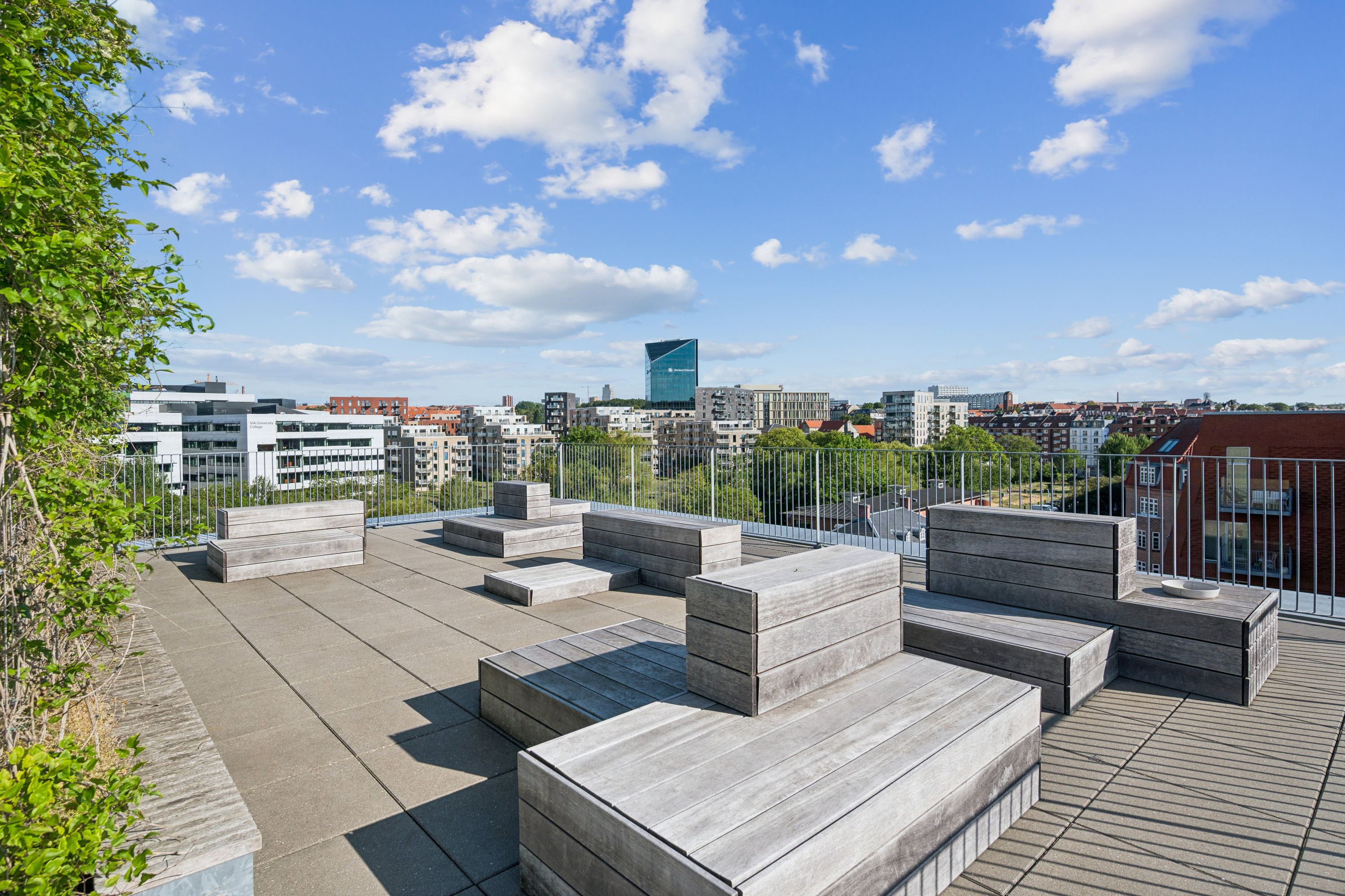 Fremhævet terrasse billede i fuldskærmstilstand. Billede af Carl Blochs Gade 43, 4. 2., 8000 Aarhus C