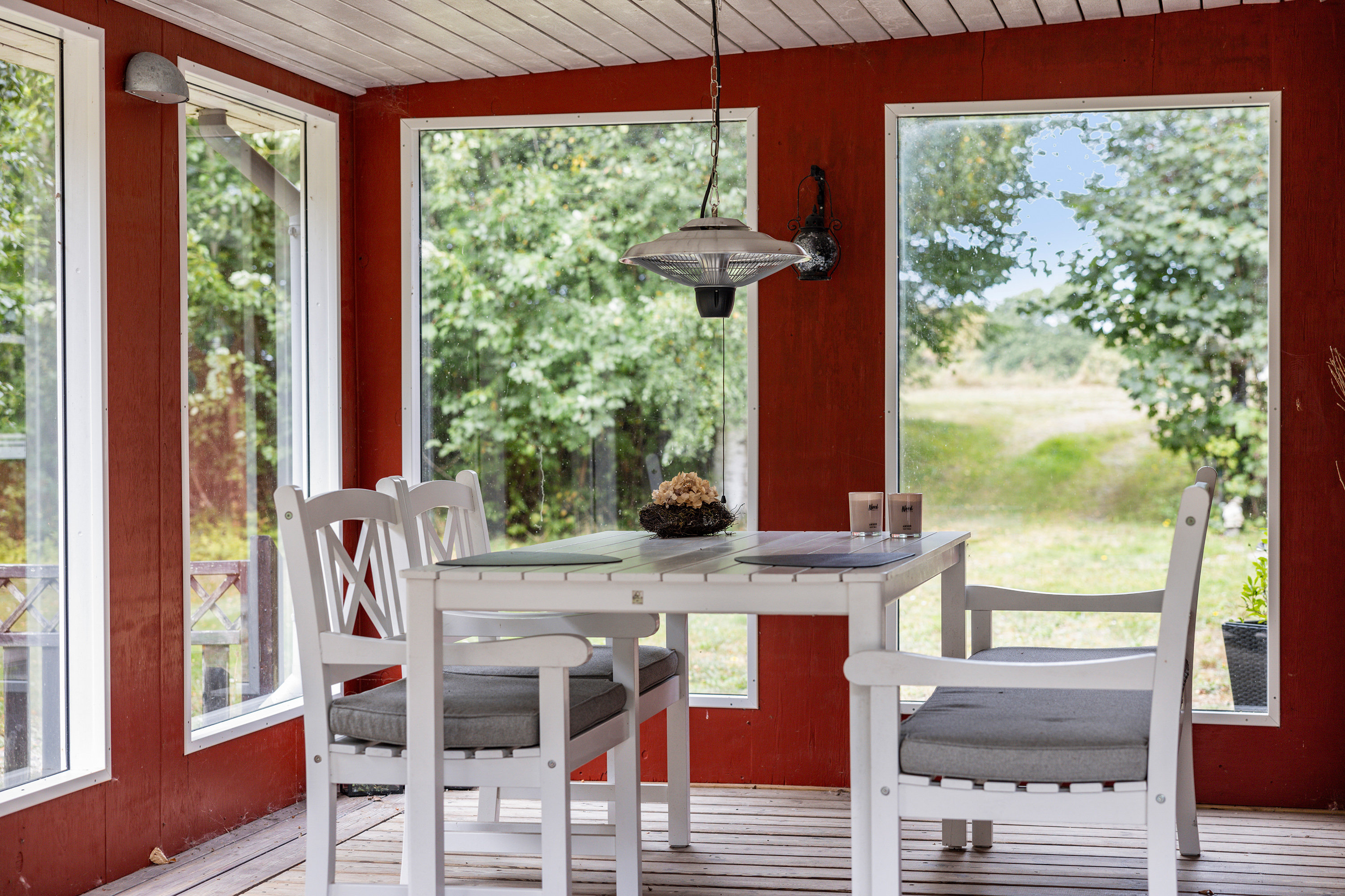 Fremhævet overdækket terrasse billede i fuldskærmstilstand. Billede af Ørredvej 29, Voerså, 9300 Sæby