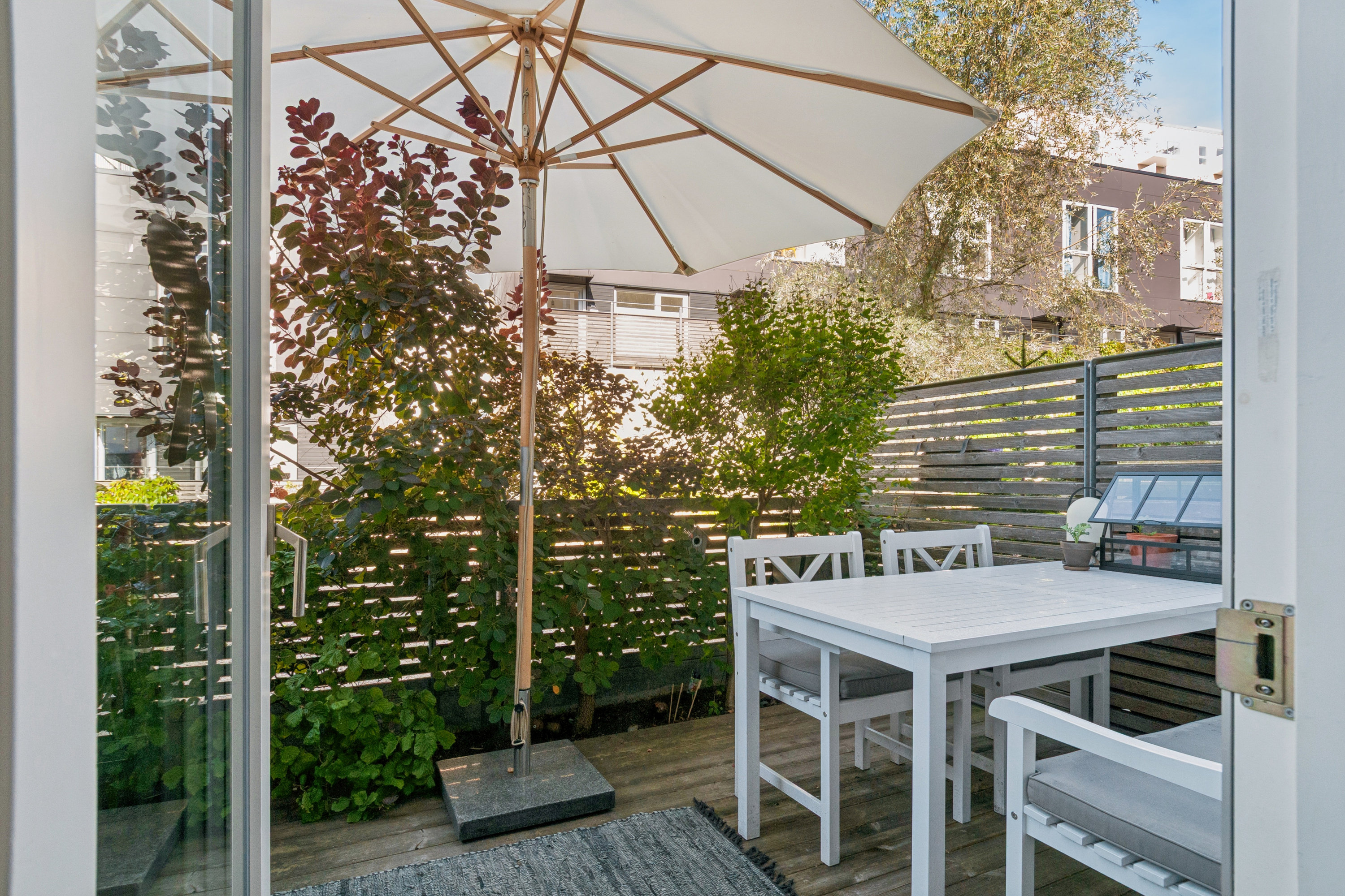Fremhævet terrasse billede i fuldskærmstilstand. Billede af Richard Mortensens Vej 112, 2300 København S