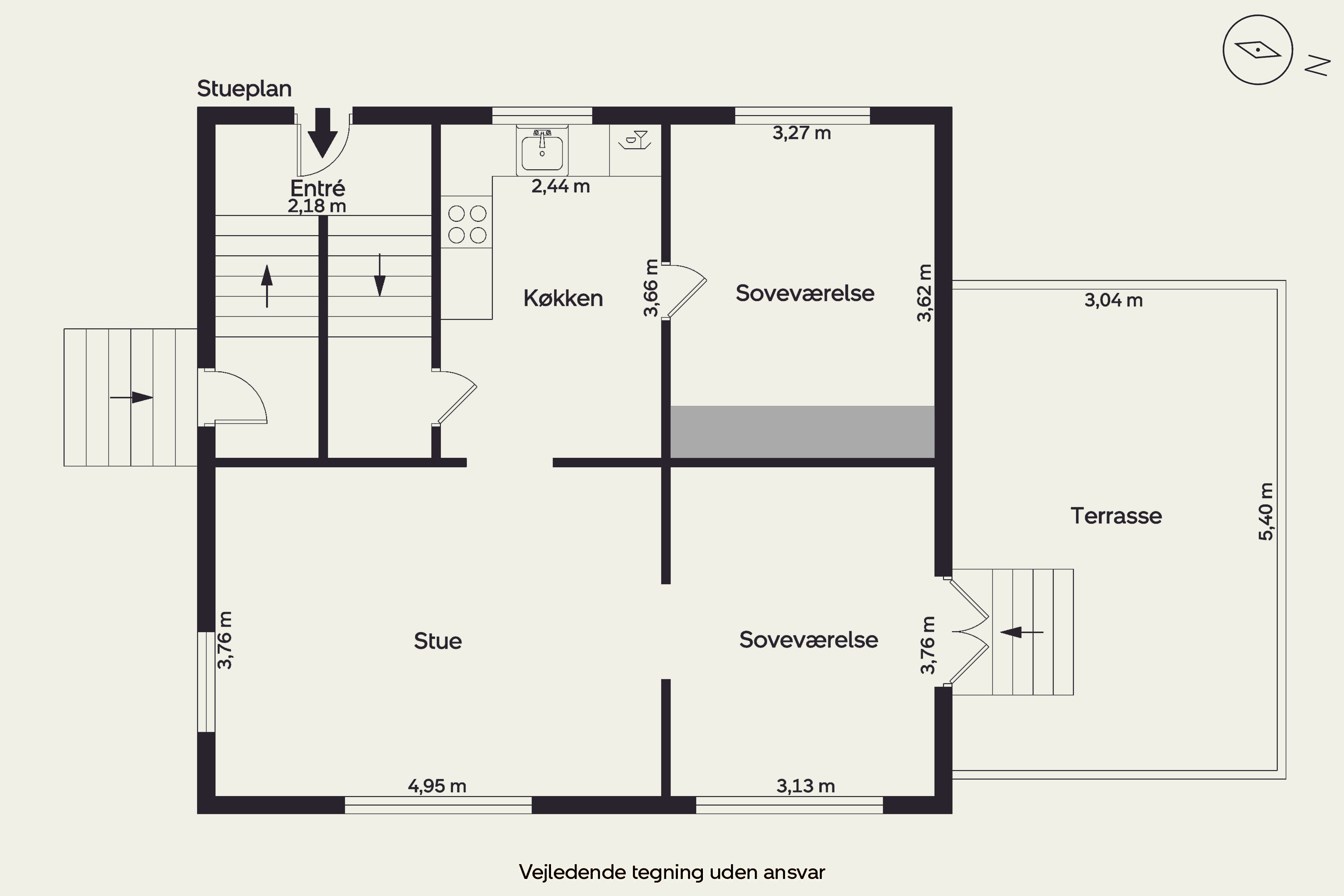 Plantegninger billede af Vissenbjergvej 22, Tommerup St, 5690 Tommerup