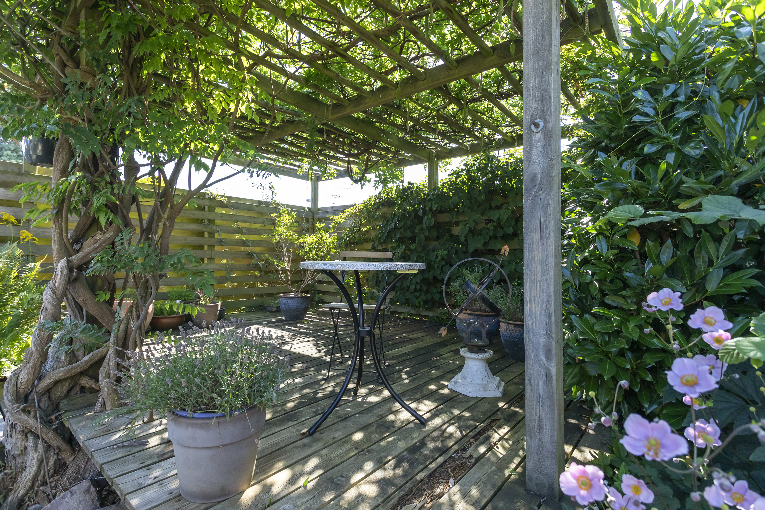 Fremhævet overdækket terrasse billede i fuldskærmstilstand. Billede af Brandsbyvej 22, 2740 Skovlunde