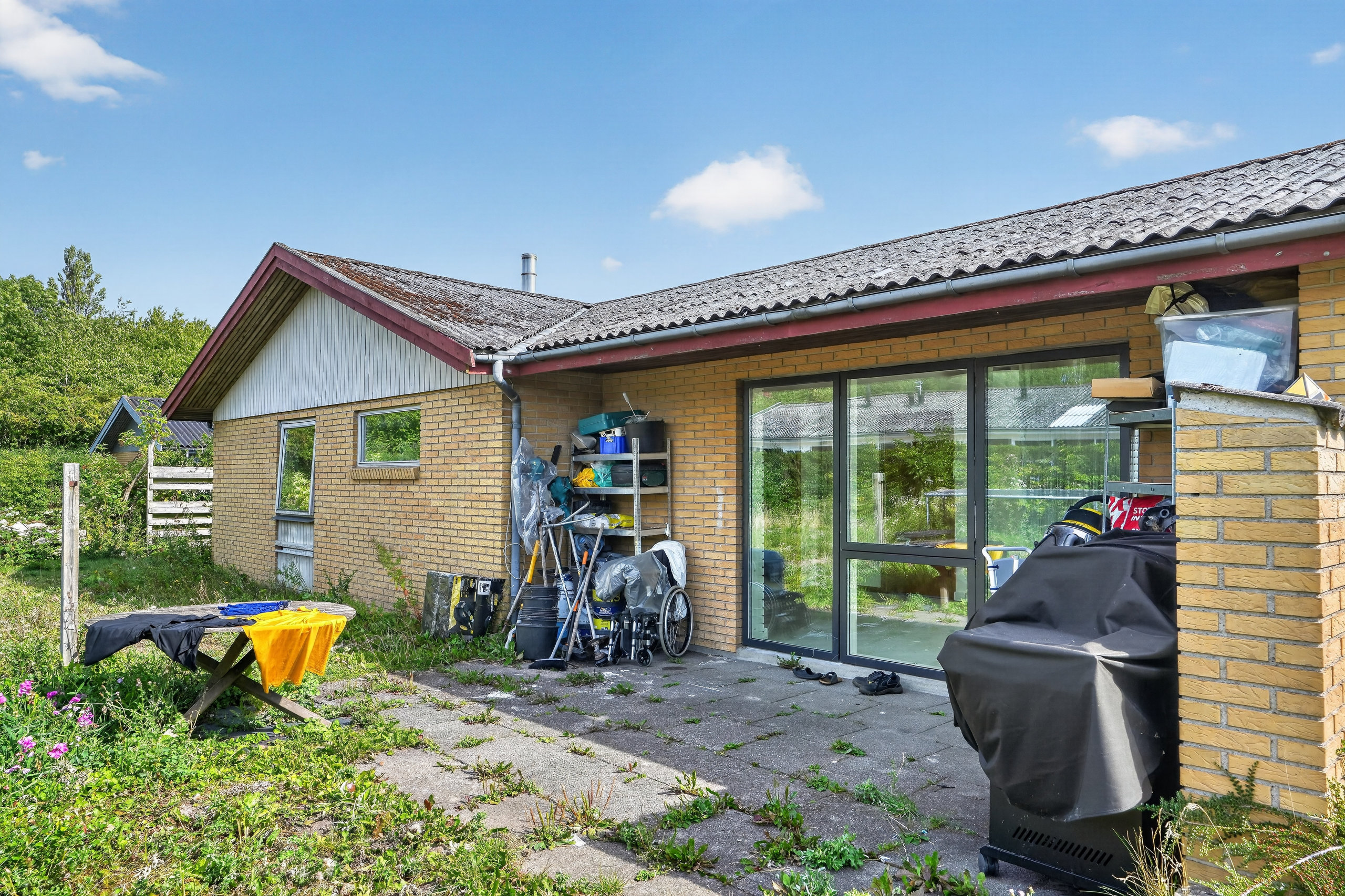 Fremhævet terrasse billede i fuldskærmstilstand. Billede af Bakkehøj 3, 4390 Vipperød